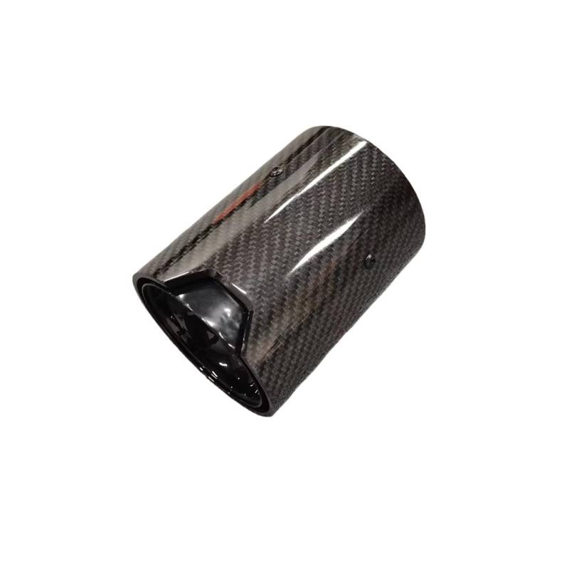 Auspuffblende Für F87 M2 F80 M3 F82 F83 M4 F90 M5 M6 M135i M235i M335I M435I Innenrohr 1 Stück Carbon Faser Schalldämpfer Spitze Endrohr(63MM IN 80MM OUT) von CQRBNE