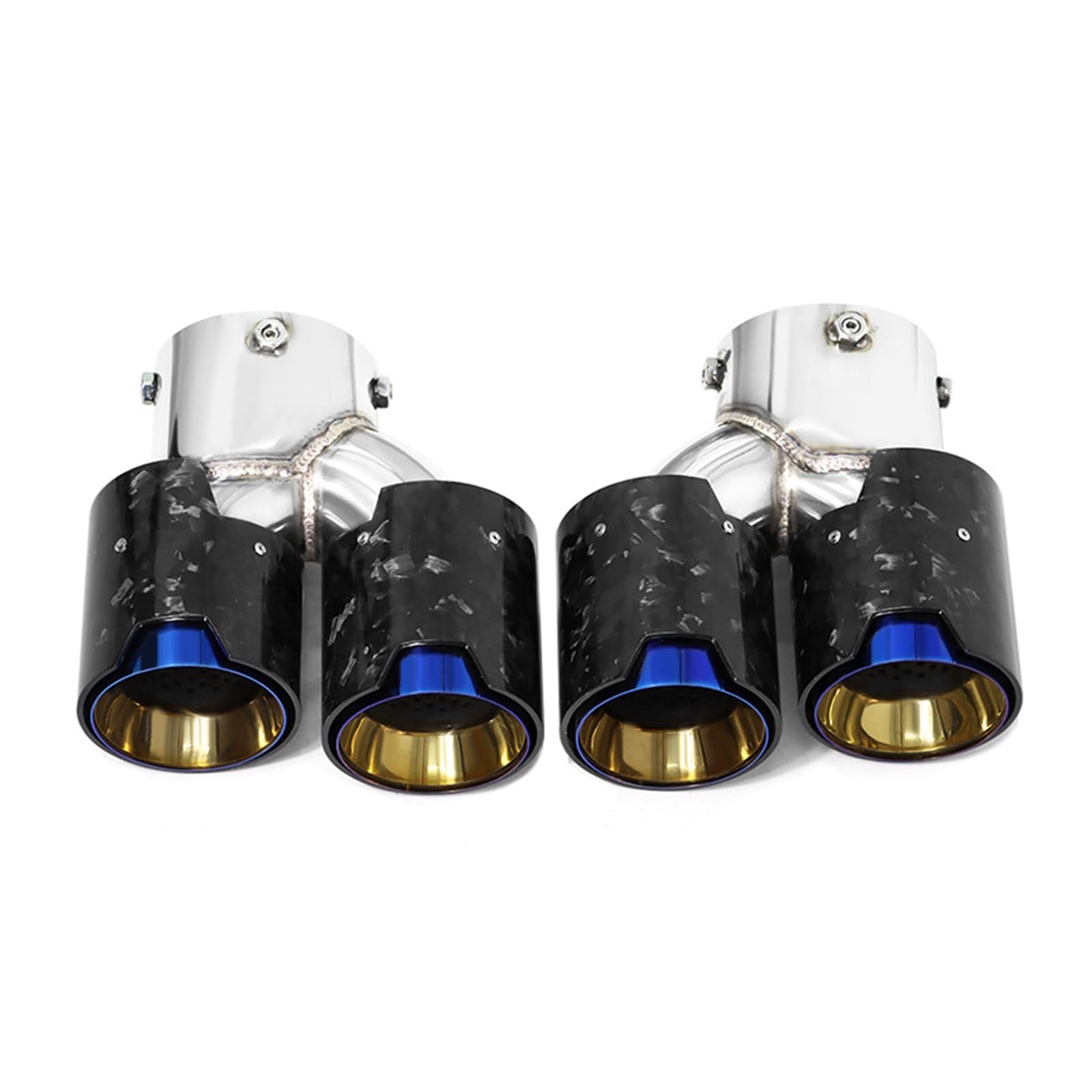 Auspuffblende Für G20 G21 M340i Auspuff 304 Edelstahl Schalldämpfer Spitze Düse Quad Auto Auspuff Endrohr Endrohr(Carbon Fiber g) von CQRBNE