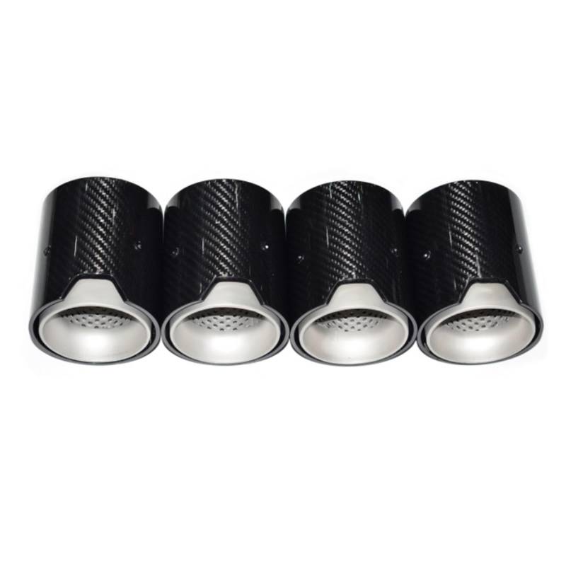 Auspuffblende Für M2 F87 M3 F80 M4 F82 F83 CarMuffler Endrohr Upgrade 4 Stück Carbon Fiber Auspuffspitze Gewidmet Endrohr(4piece e) von CQRBNE