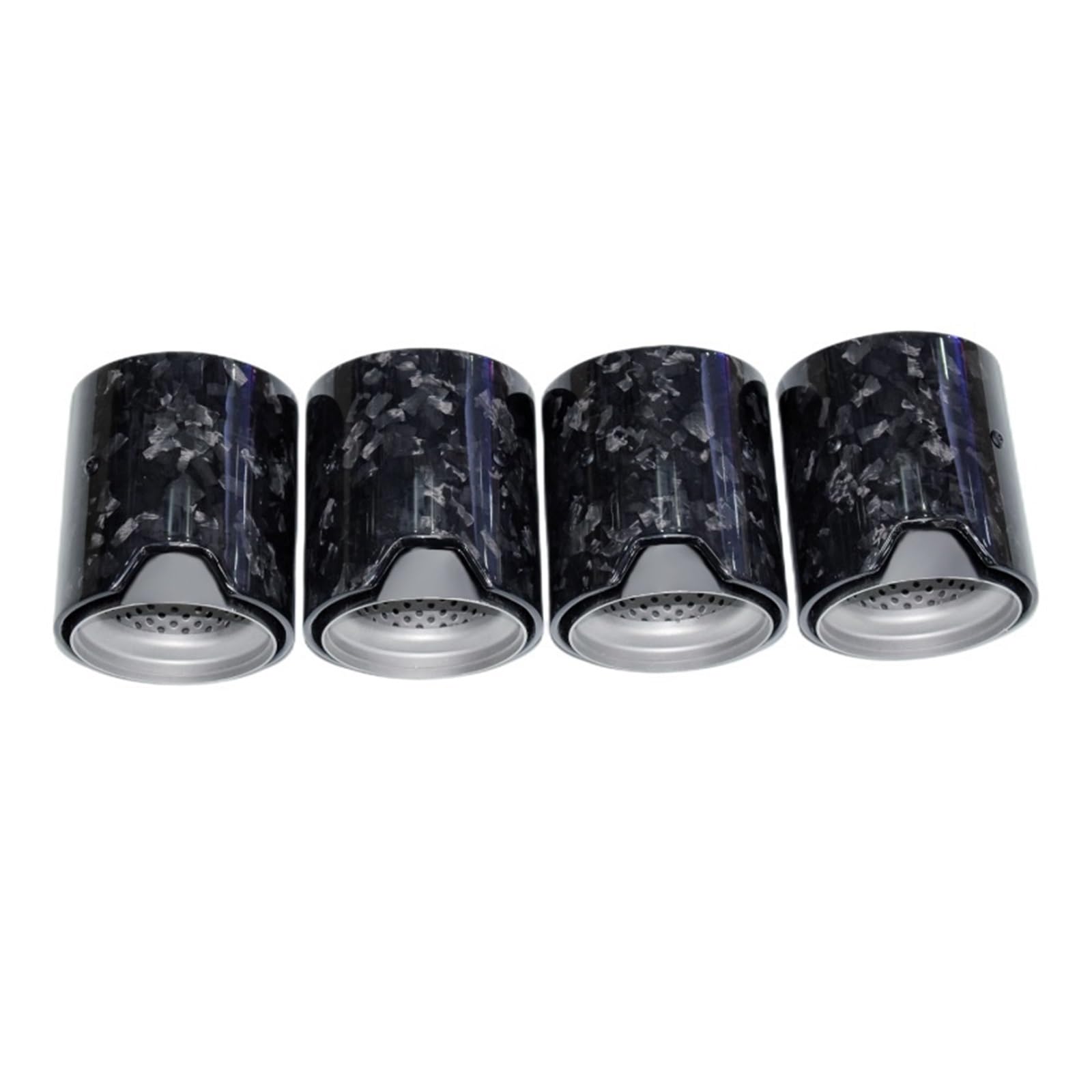 Auspuffblende Für M2 F87 M3 F80 M4 F82 F83 CarMuffler Endrohr Upgrade 4 Stück Carbon Fiber Auspuffspitze Gewidmet Endrohr(4piece h) von CQRBNE