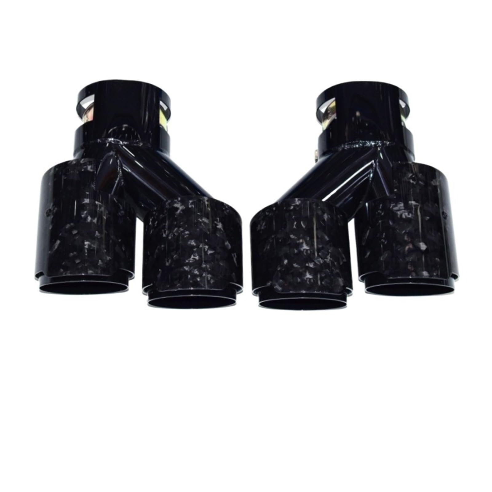 Auspuffblende Für M240i M340i M440i 2020-2024 Carbon Fiber Endrohr G21 G22 G42 Auspuffrohr Upgrade Quad Schalldämpfer Spitze Düse Endrohr(G) von CQRBNE