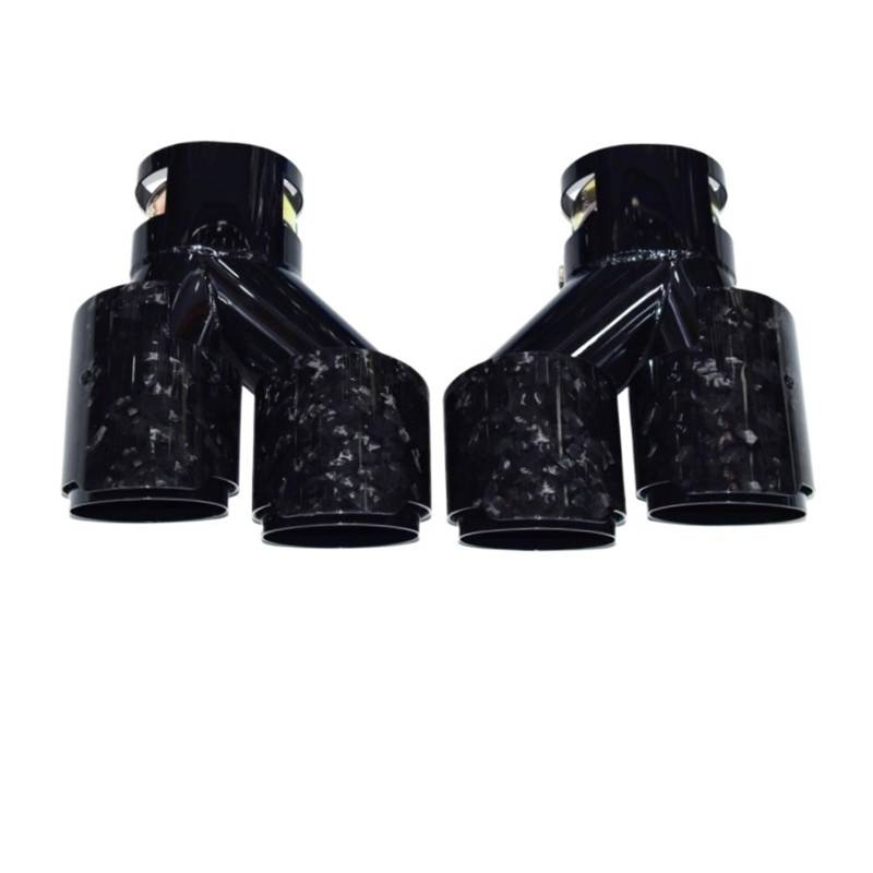 Auspuffblende Für M240i M340i M440i 2020-2024 Carbon Fiber Endrohr G21 G22 G42 Auspuffrohr Upgrade Quad Schalldämpfer Spitze Düse Endrohr(G) von CQRBNE