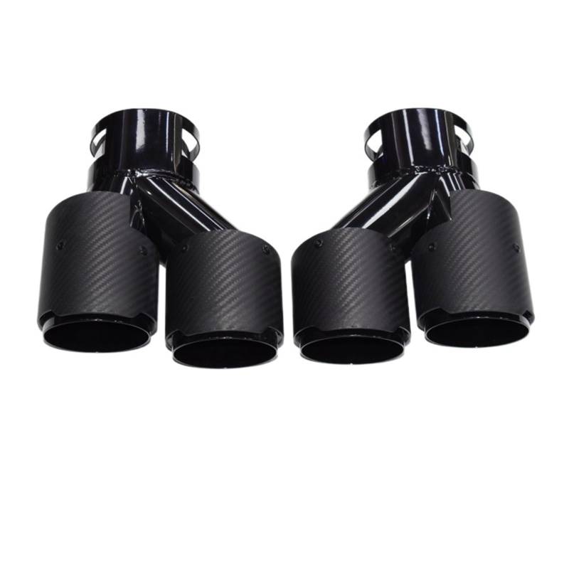 Auspuffblende Für M240i M340i M440i Carbon Fiber Endrohr G20 G21 G23 G42 Schalldämpfer Auspuffrohr Spitze Düse Auspuff Kopf Endrohr(D) von CQRBNE