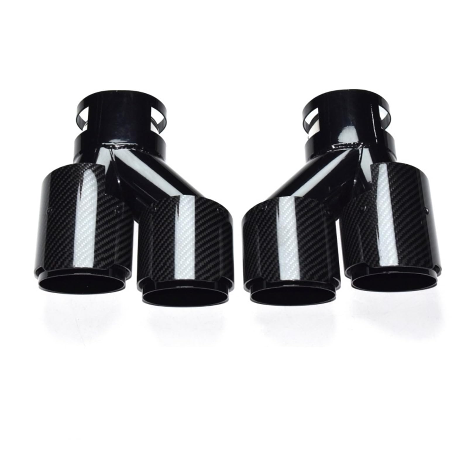 Auspuffblende Für M240i M340i M440i Carbon Fiber Endrohr G20 G21 G23 G42 Schalldämpfer Auspuffrohr Spitze Düse Auspuff Kopf Endrohr(E) von CQRBNE