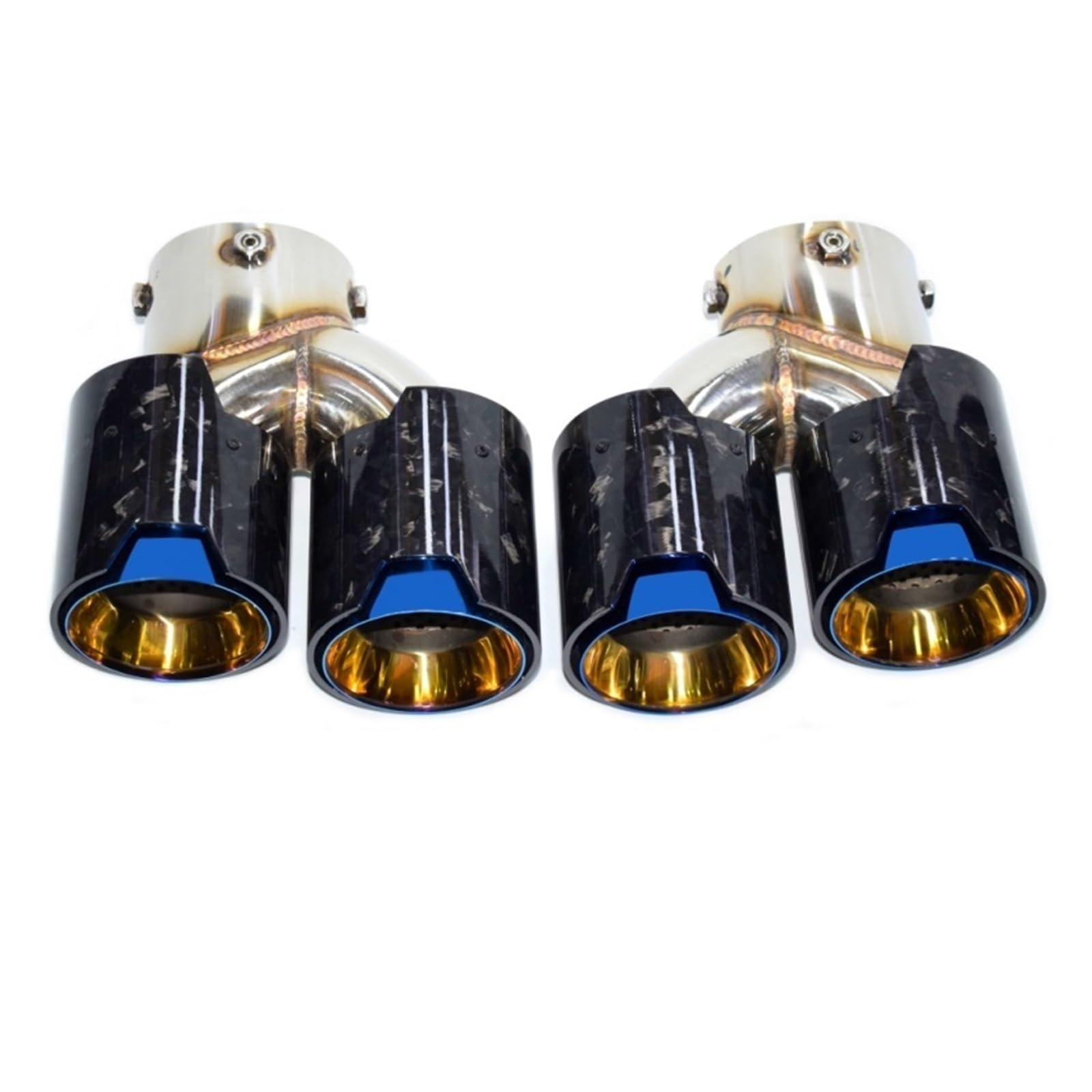 Auspuffblende Für M240i M340i M440i Carbon Fiber Endrohr G20 G21 G23 G42 Schalldämpfer Auspuffrohr Spitze Düse Auspuff Kopf Endrohr(L) von CQRBNE