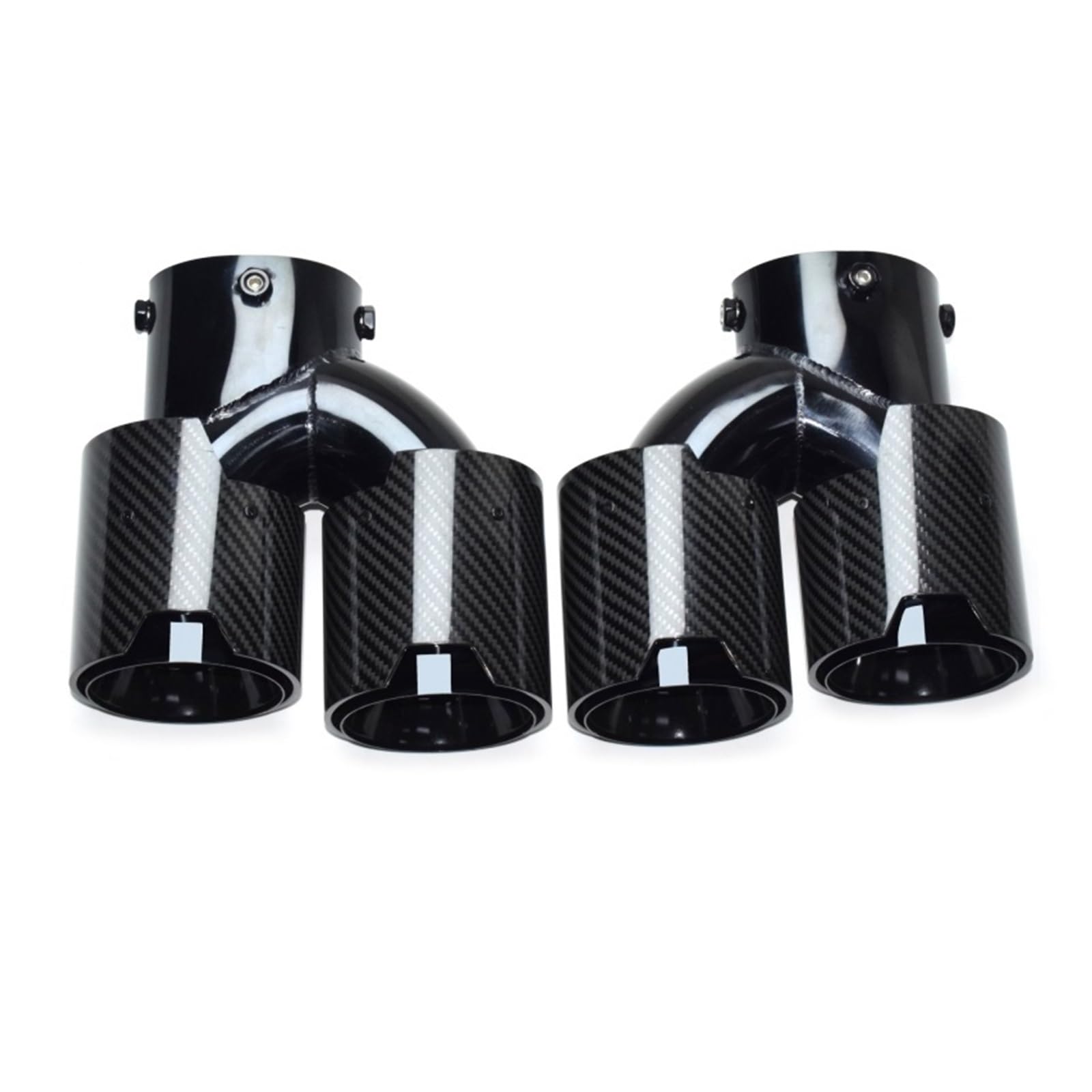 Auspuffblende Für M240i M340i M440i Carbon Fiber Endrohr G20 G21 G23 G42 Schalldämpfer Auspuffrohr Spitze Düse Auspuff Kopf Endrohr(P) von CQRBNE