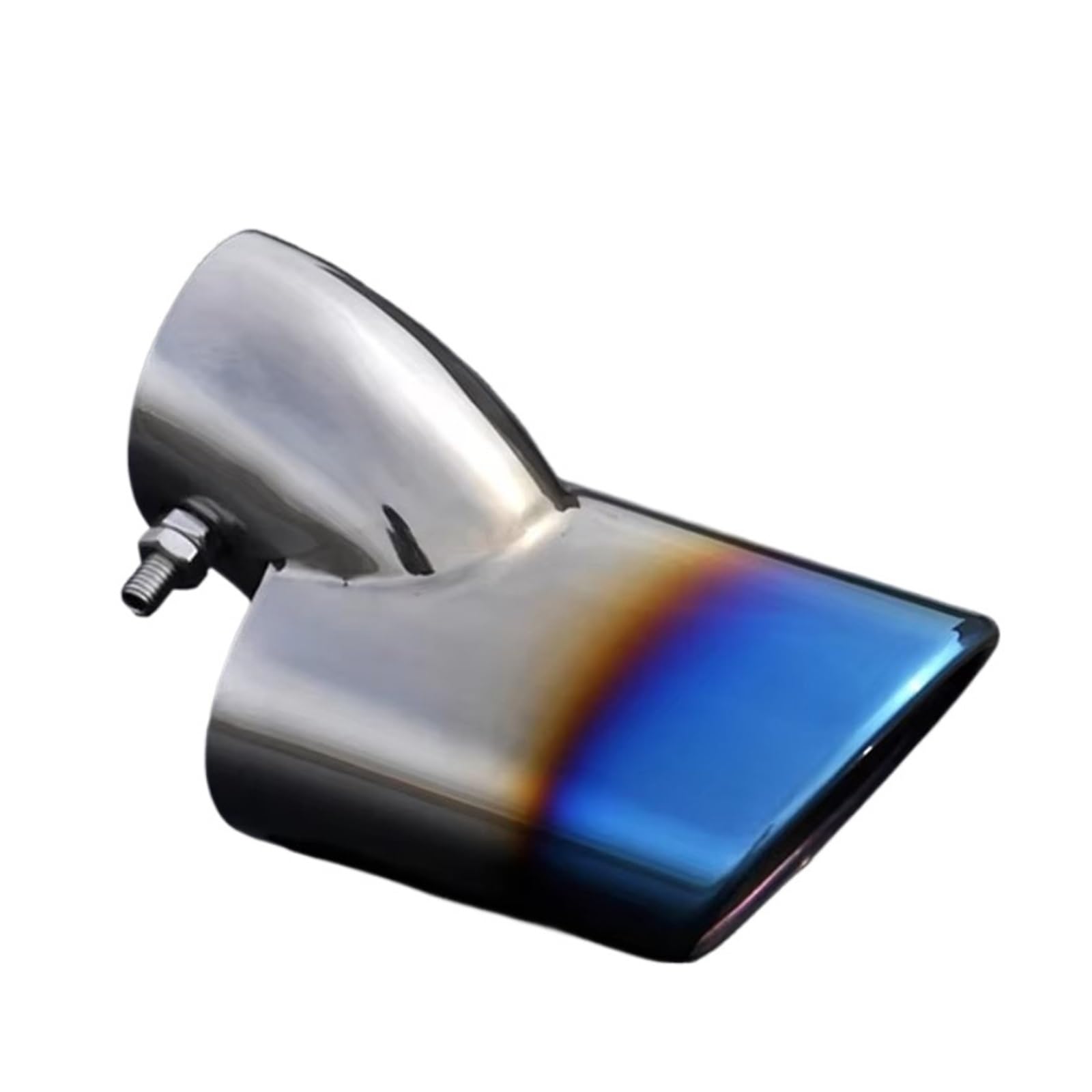 Auspuffblende Für Mitsubishi Für Outlander 2013 2014 2015 1 Stück Edelstahl Auto Auspuffblende Schalldämpfer Rohrabdeckung Endrohr(Blue) von CQRBNE