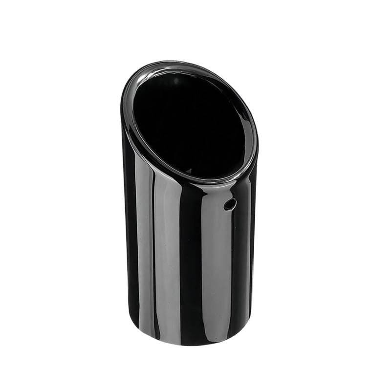 Auspuffblende Für Q5 2009 2010 2011 2012 Edelstahl Auto Auspuffrohr Schalldämpfer Spitze Endrohr Auspuff Endrohr(1piece Black) von CQRBNE