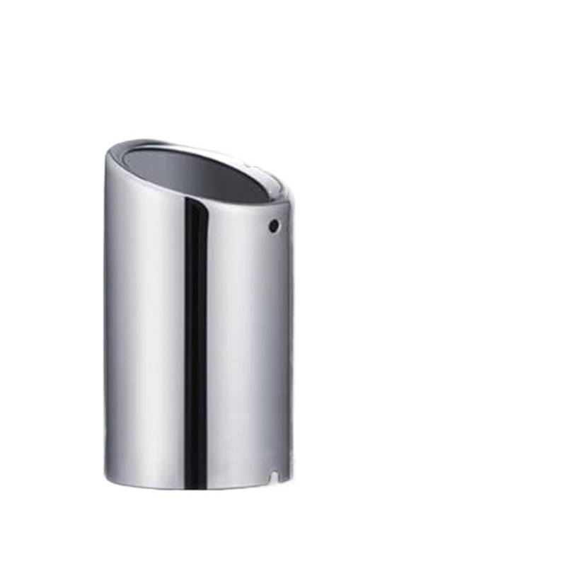Auspuffblende Für VW CC 2012 2013 2014 2015 1/2 Stück Auto Auto Auspuff Tip Schalldämpfer Rohr Abdeckung Endrohr(76mm-sliver-1piece) von CQRBNE