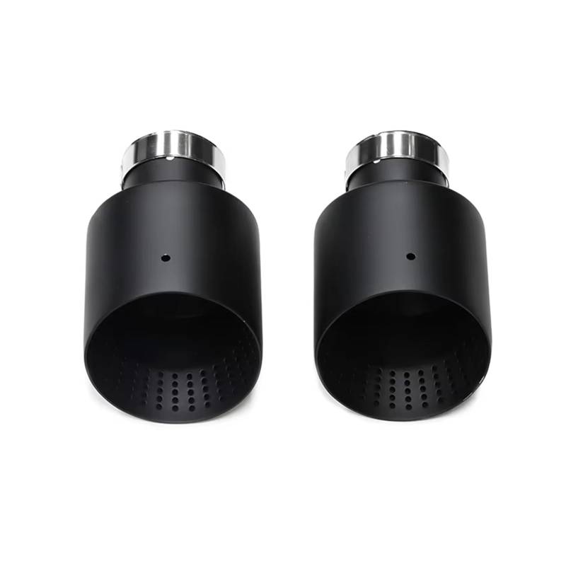 Auspuffblende Für VW Für GTI MK7 Für Golf 7 Auspuffdüse 1 Stück Auto Schalldämpfer Spitze System Rohr Auspuffspitze Endrohr(ID63MMOD114MM) von CQRBNE