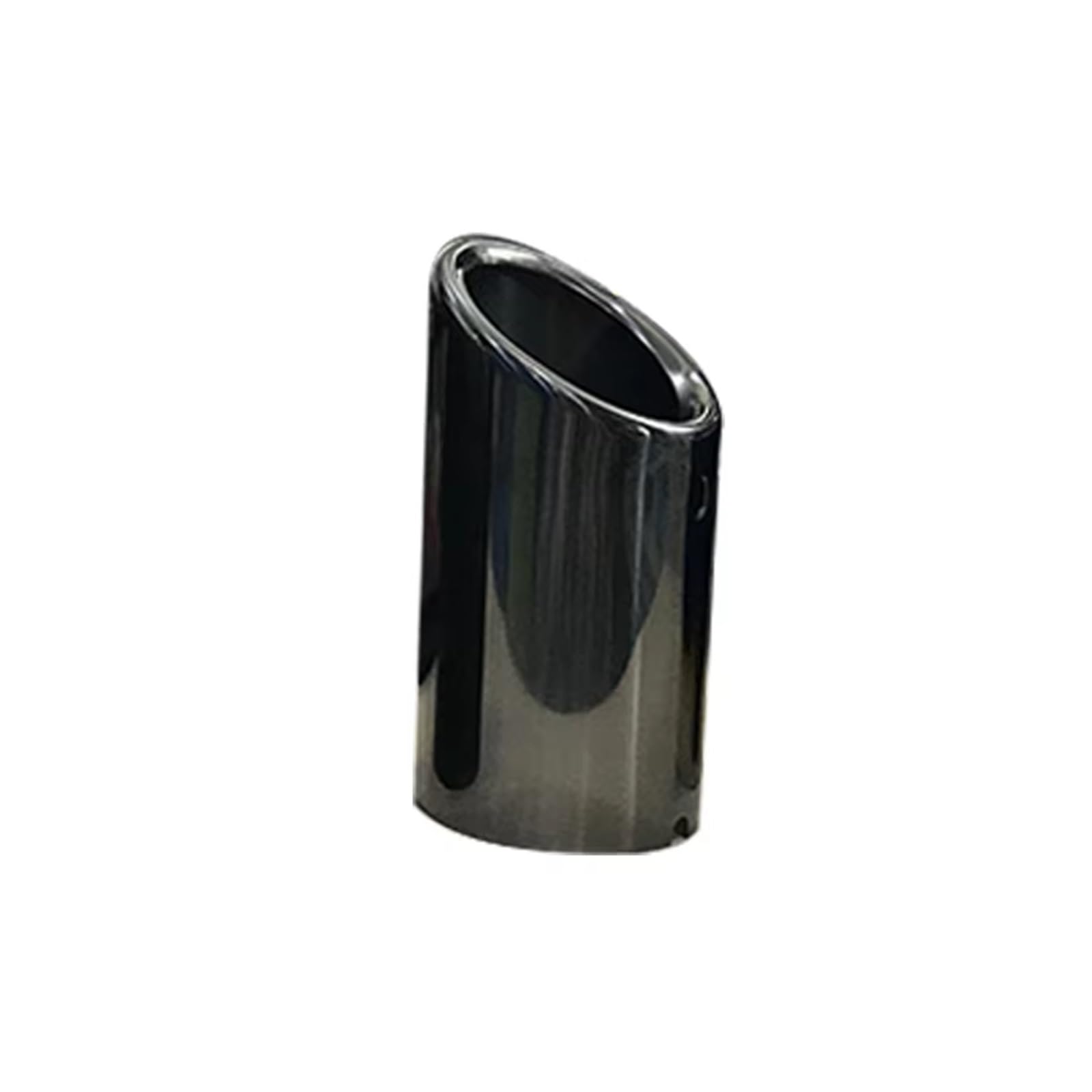 Auspuffblende Für VW Für Golf Mk6 Für Golf 6 Für Variant Auspuff Schalldämpfer Edelstahl Auspuffblende Endrohr(Black 1piece) von CQRBNE