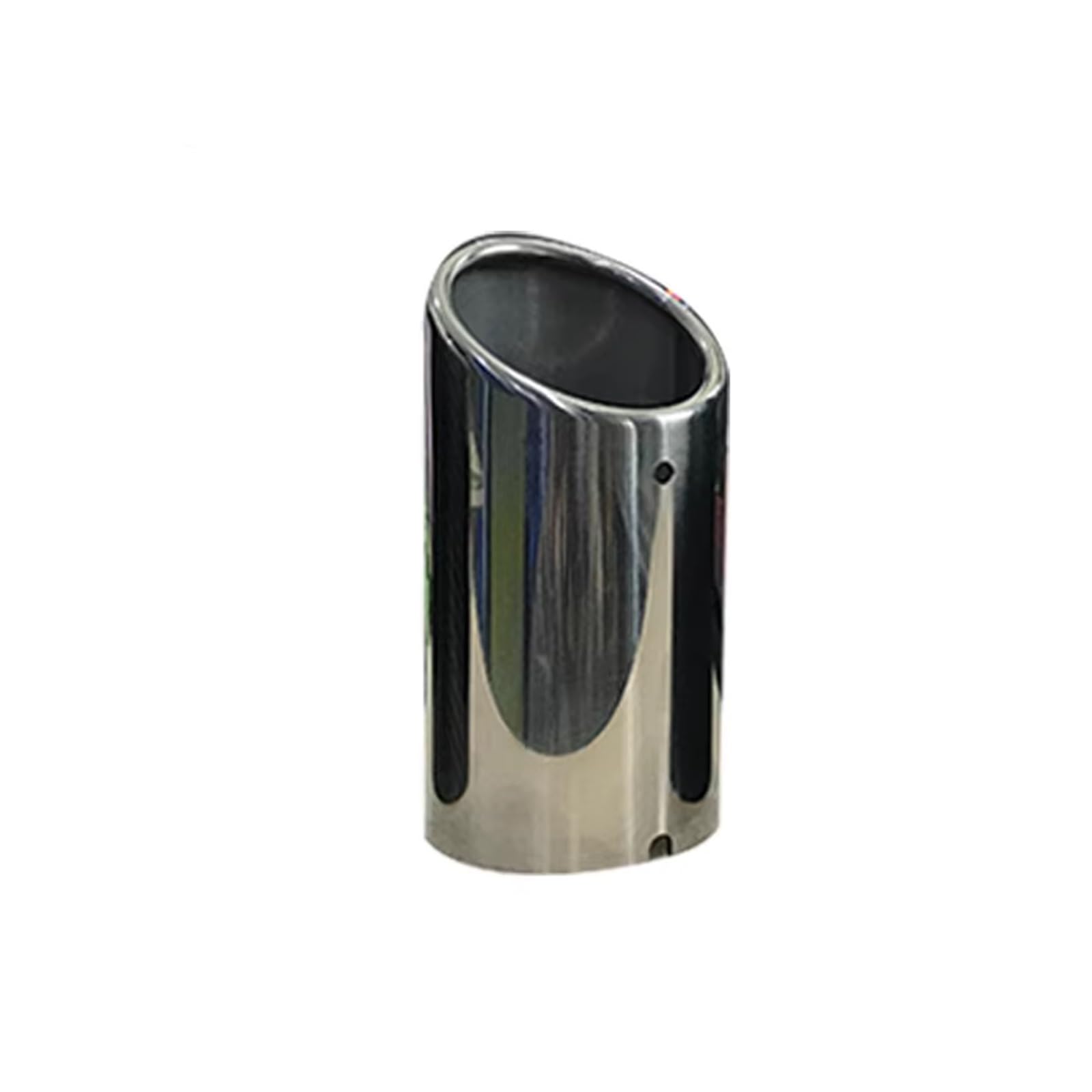 Auspuffblende Für VW Für Jetta MK6 1,4 T 2012 2013 2014 2015 Auspuff Edelstahl Endrohr Endrohr(Silver 1piece) von CQRBNE