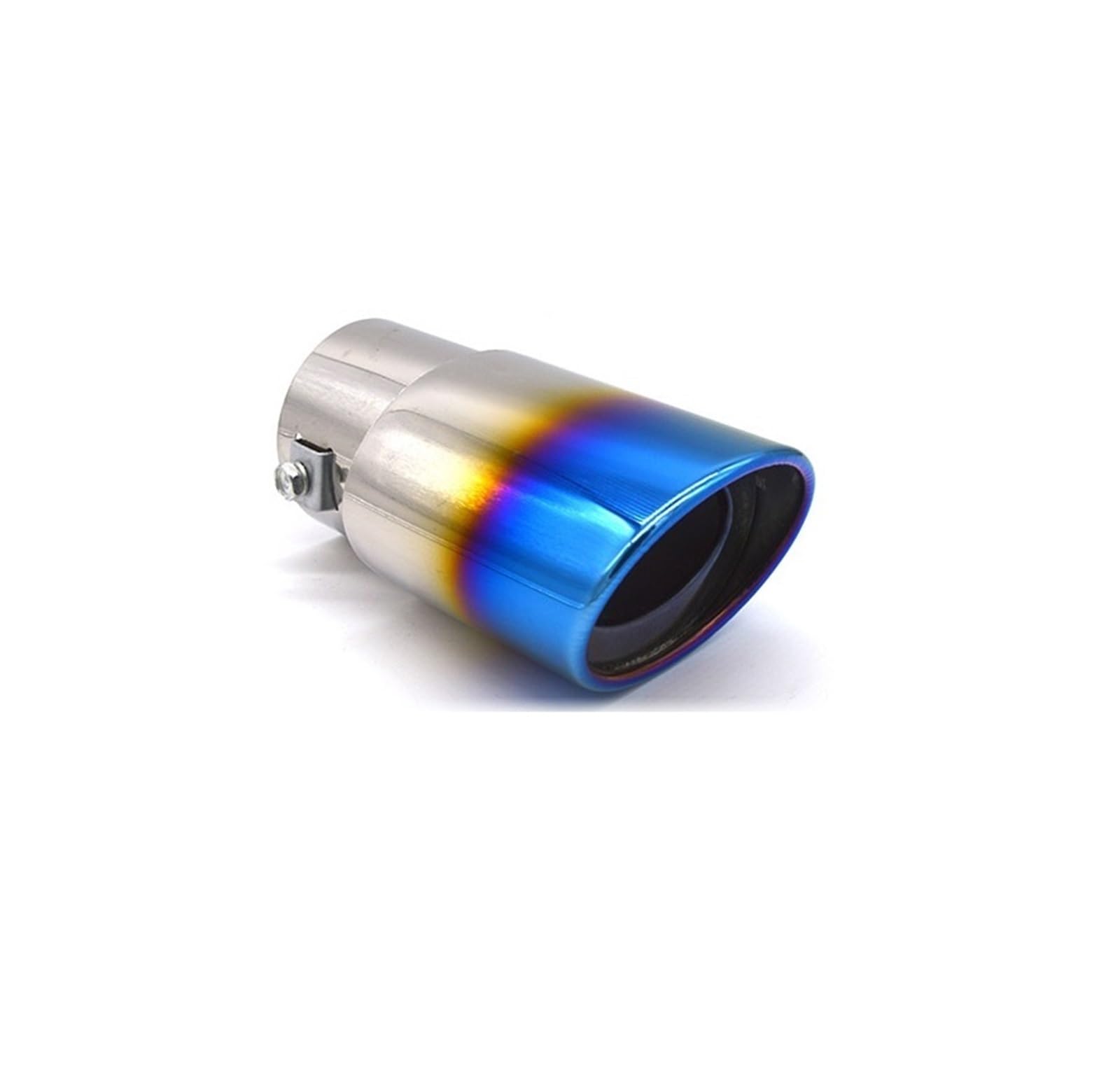 Auspuffblende Universal-Auto-Auspuffrohr Aus Chrom-Edelstahl Für Alle Autos Endrohr(O) von CQRBNE