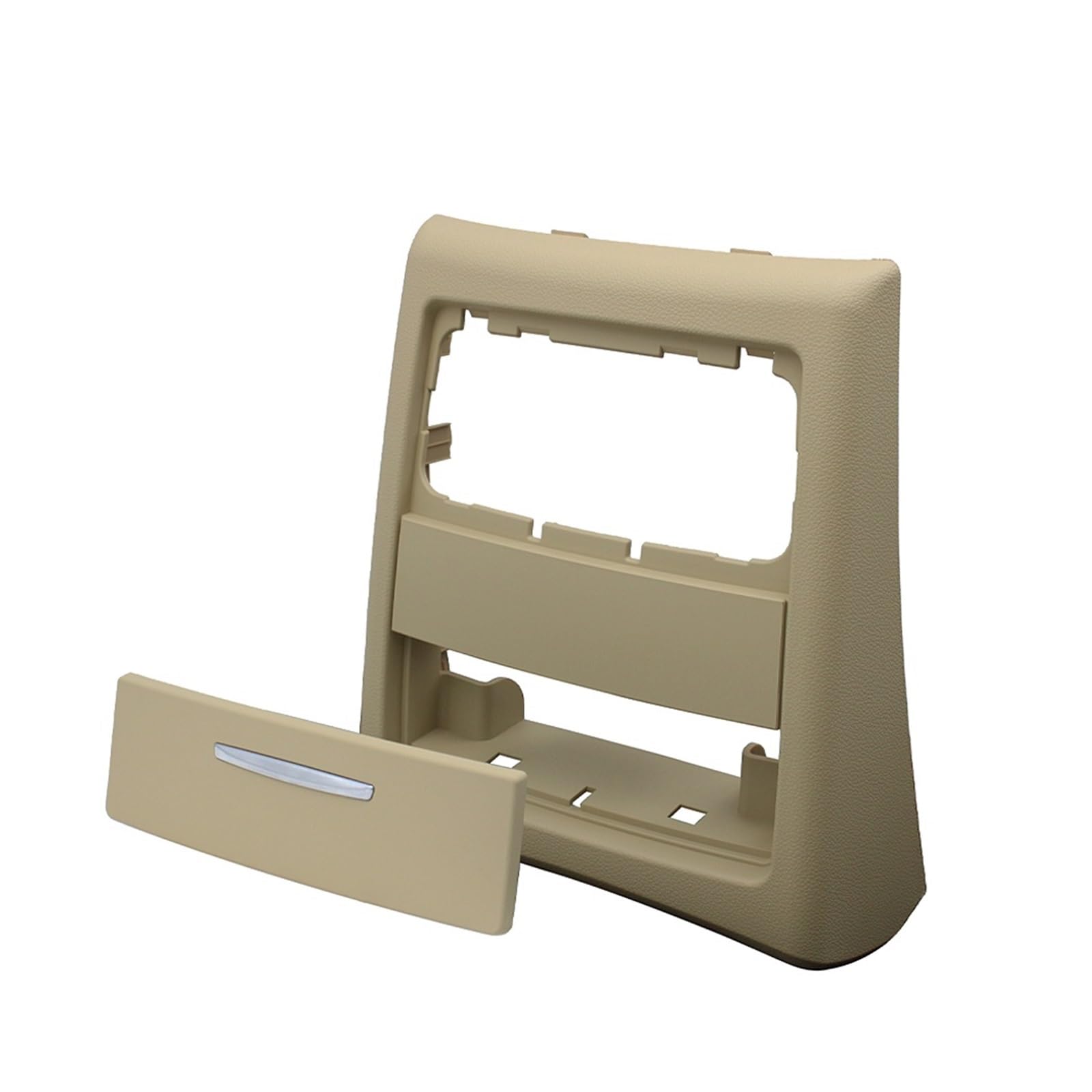 CQRBNE AC Lüftungsgitter Für 3er E90 E91 2005-2012 Heckklimaanlage AC Vent Grille Außenrahmen Aschenbecherabdeckung 5116 7145 681 Auto Lüftungsgitter(Beige Model D) von CQRBNE