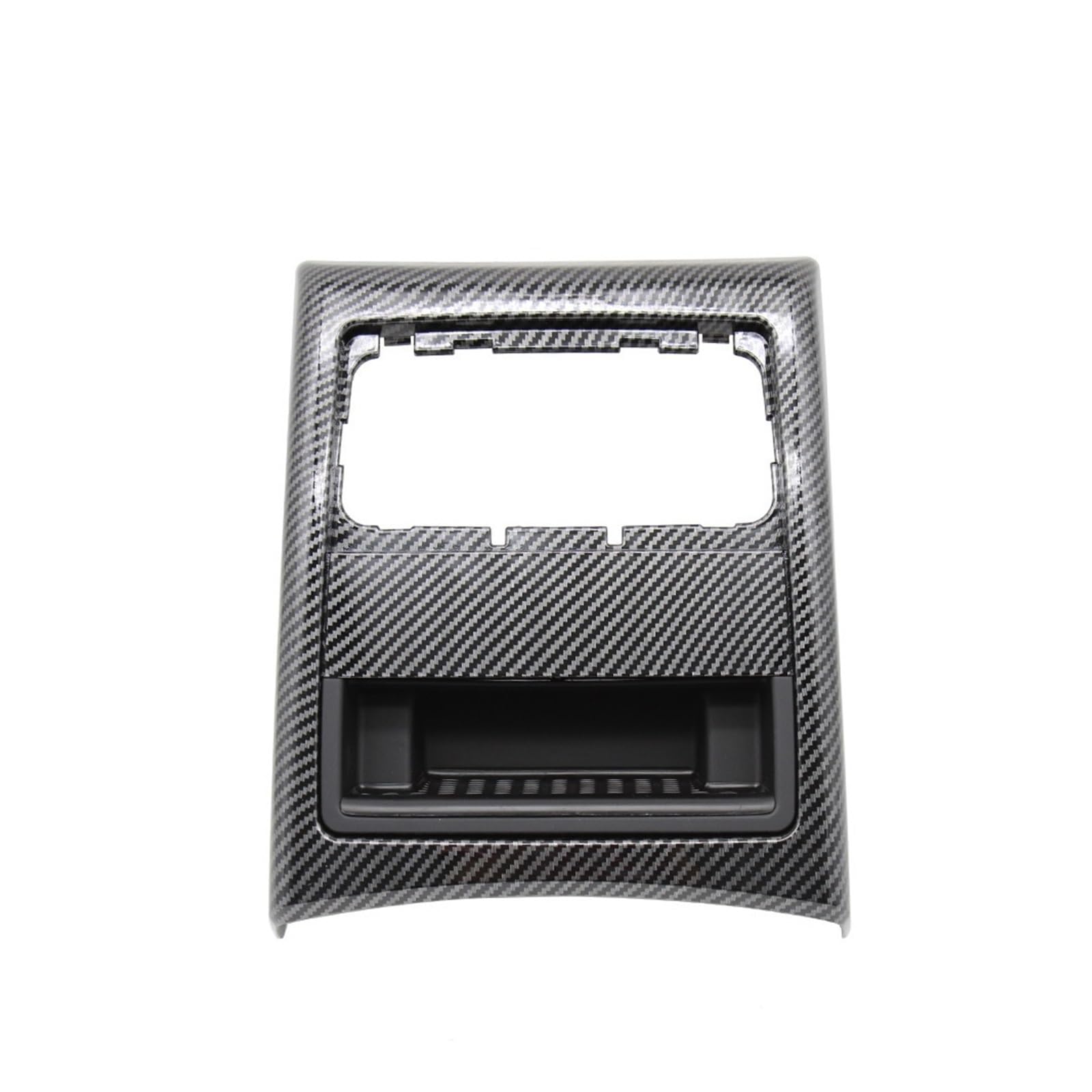 CQRBNE AC Lüftungsgitter Für 3er E90 E91 2005-2012 Heckklimaanlage AC Vent Grille Außenrahmen Aschenbecherabdeckung 5116 7145 681 Auto Lüftungsgitter(Carbon Model A) von CQRBNE