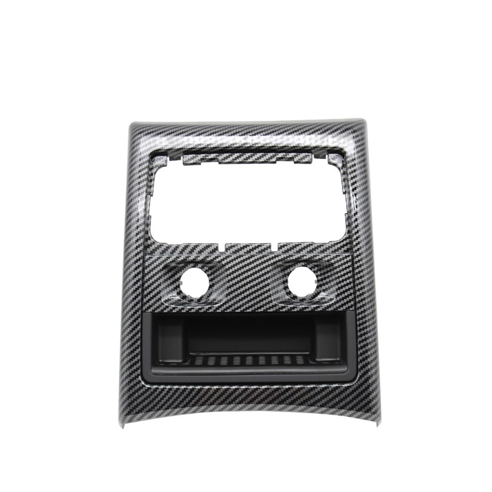 CQRBNE AC Lüftungsgitter Für 3er E90 E91 2005-2012 Heckklimaanlage AC Vent Grille Außenrahmen Aschenbecherabdeckung 5116 7145 681 Auto Lüftungsgitter(Carbon Model B) von CQRBNE