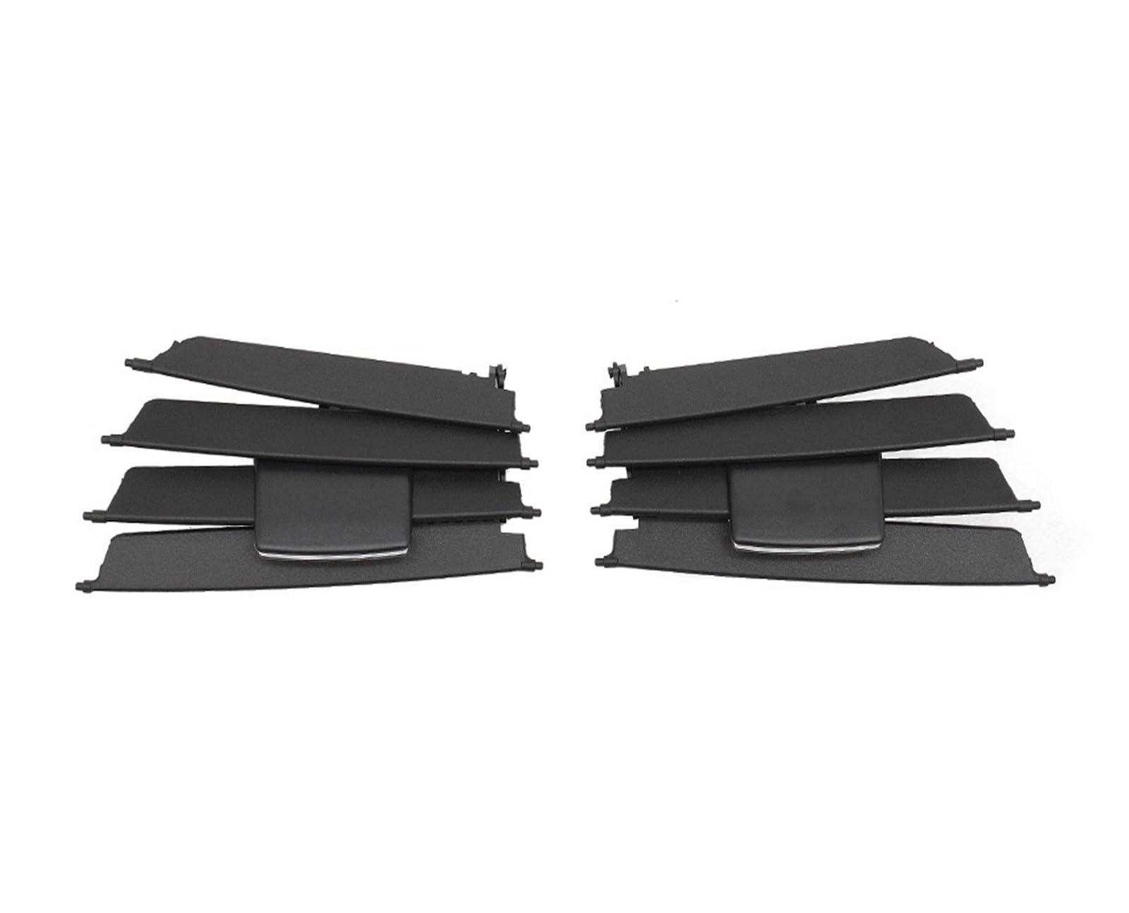 CQRBNE AC Lüftungsgitter Für Benz C Klasse W204 2011-2014 204830615 Vorne Zentrale Dashboard Klimaanlage Mitte Ac Vent Grille Kit Auto Lüftungsgitter(Middle One Pair) von CQRBNE