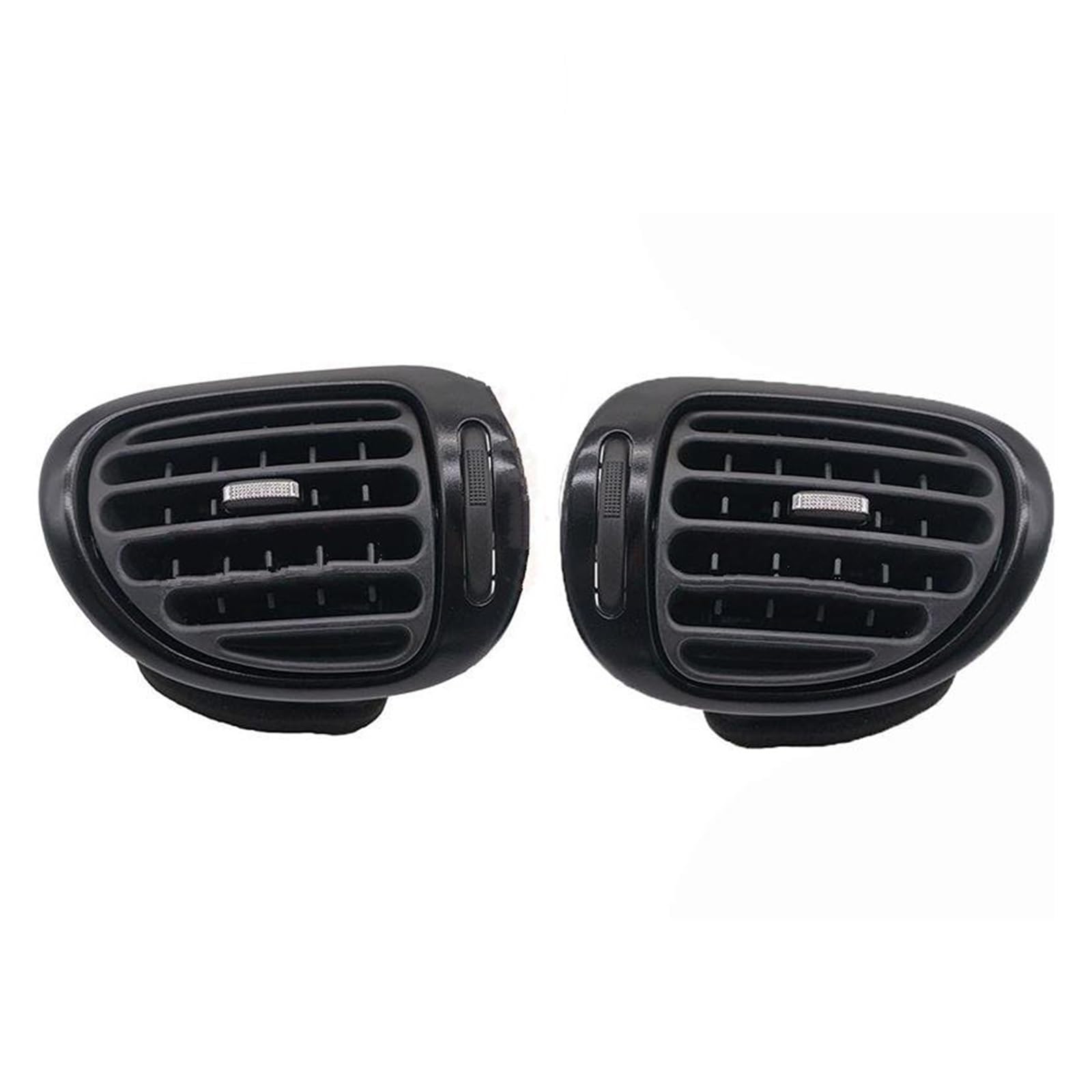 CQRBNE AC Lüftungsgitter Für Citroen C2 5-türige Limousine Armaturenbrett Klimaanlage Instrumententafel VTS Air Outlet Vents 8211C6 8264Y6 Auto Lüftungsgitter(Black Pair) von CQRBNE