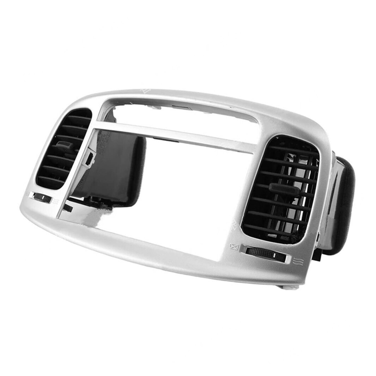 CQRBNE AC Lüftungsgitter Für Hyundai Für Accent Fließheck 2006-2011 974101E000 974201E000 Vorne Zentrale Dashboard Air Vent Outlet Grill Panel Auto Lüftungsgitter(Middle) von CQRBNE