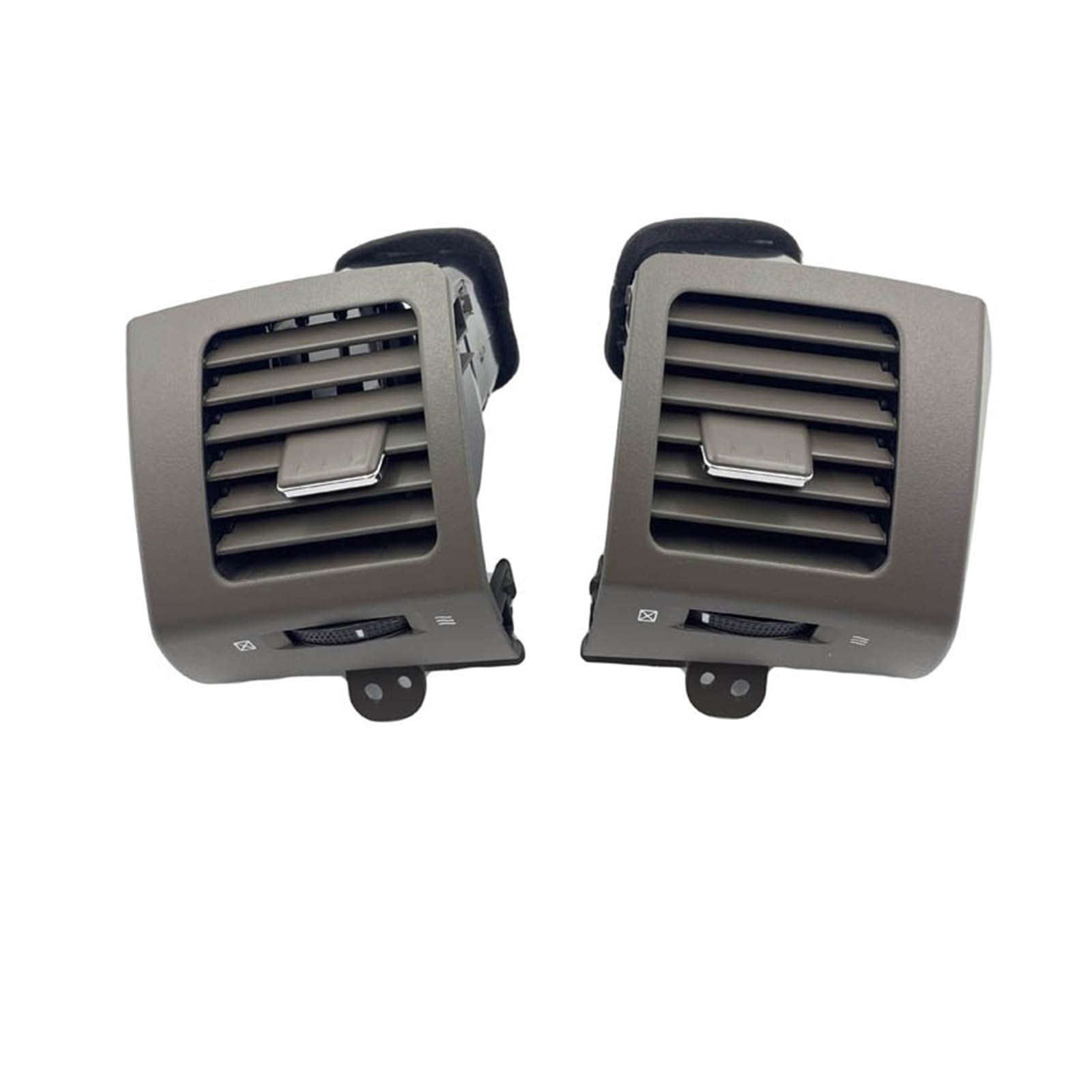 CQRBNE AC Lüftungsgitter Für Lexus GX 470 2003-2009 Dashboard Air Outlet Straf Auto Klimaanlage Vent Outlet Auto Lüftungsgitter(L R Brown 2pieces) von CQRBNE