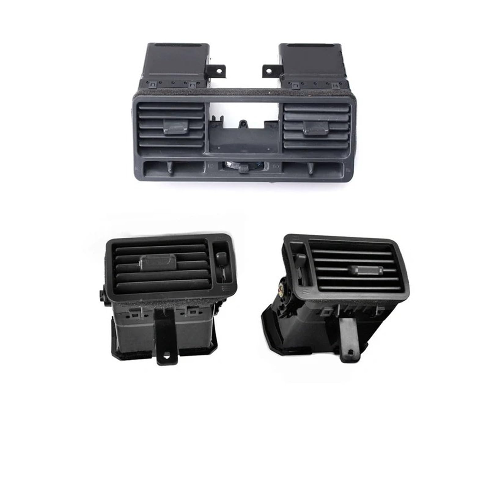 CQRBNE AC Lüftungsgitter Für Mitsubishi Für Pajero Für Montero V31 V32 V33 MR308038 Auto Dashboard Klimaanlage Vent Outlet Panel Auto Lüftungsgitter(Set of 3pieces) von CQRBNE