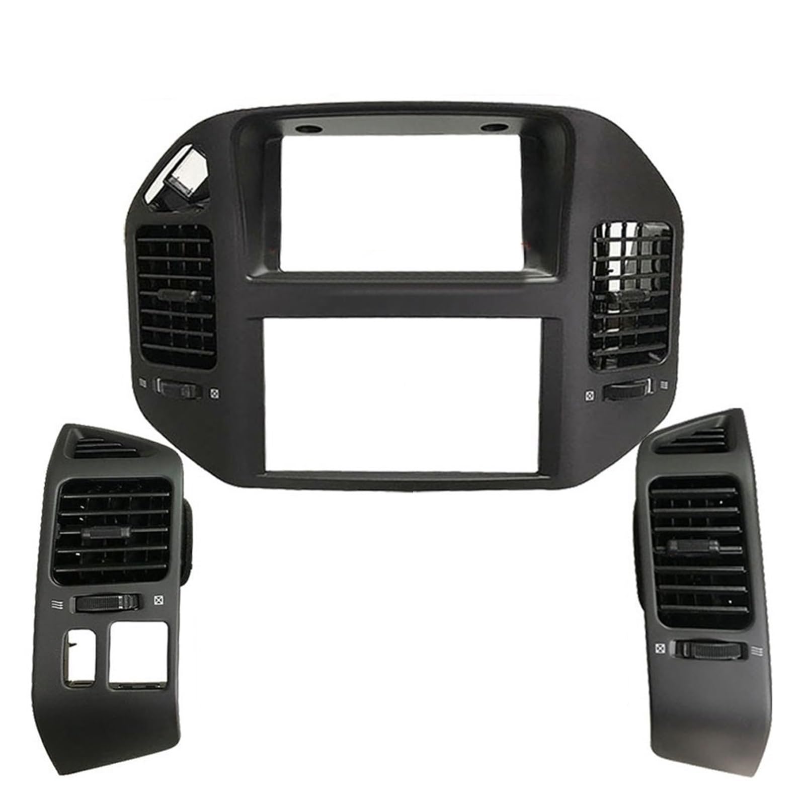 CQRBNE AC Lüftungsgitter Für Mitsubishi Für Pajero V73 V75 V77 A/C Air Vent Outlet Klimaanlage Installation Auto Lüftungsgitter(1 Set Assy) von CQRBNE