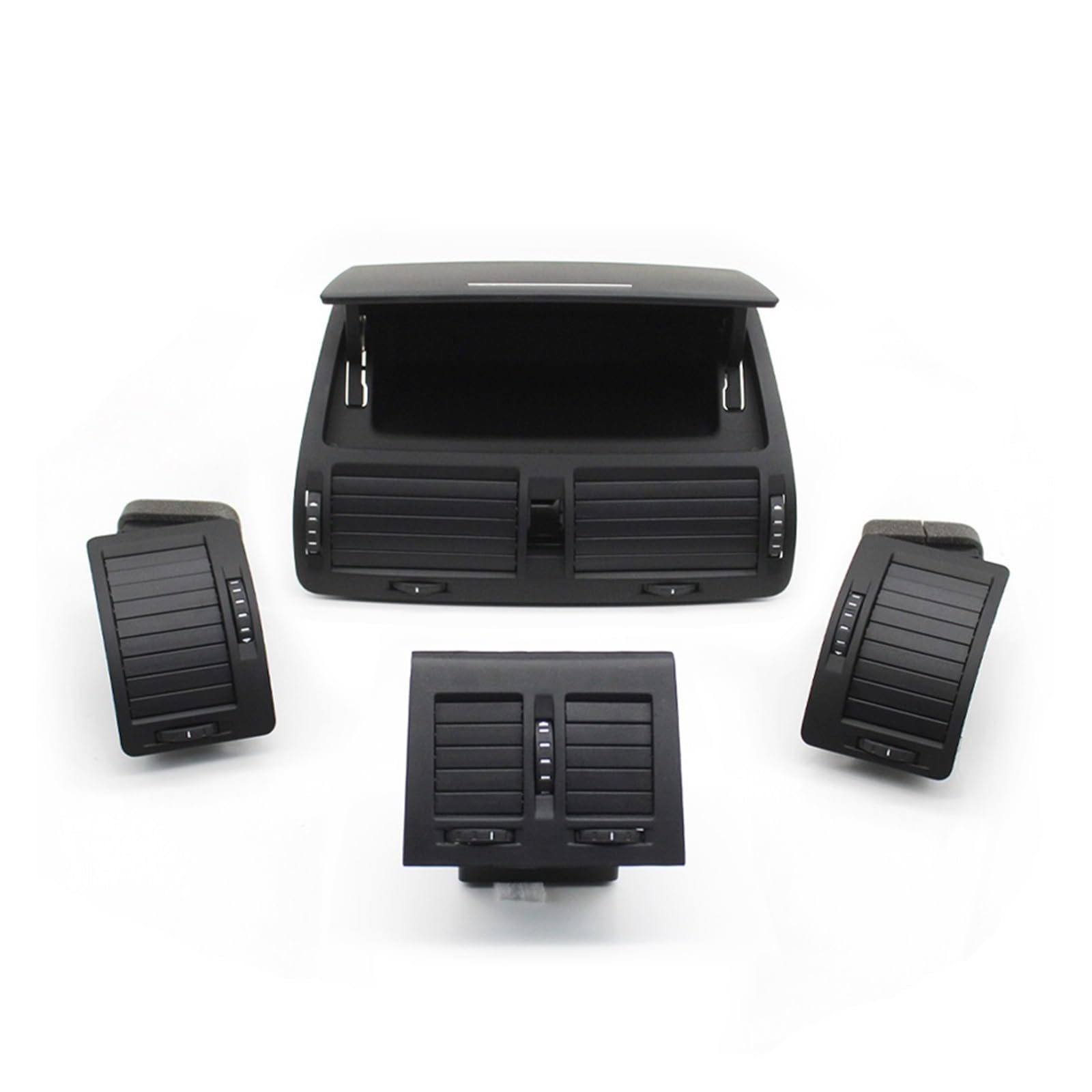 CQRBNE AC Lüftungsgitter Für Skoda Für Octavia 2004-2014 11ZD820951 1ZD819203 Auto Zentral Links Rechts Hinten Vent AC Vent Grille Auto Lüftungsgitter(Full Set 4pieces) von CQRBNE