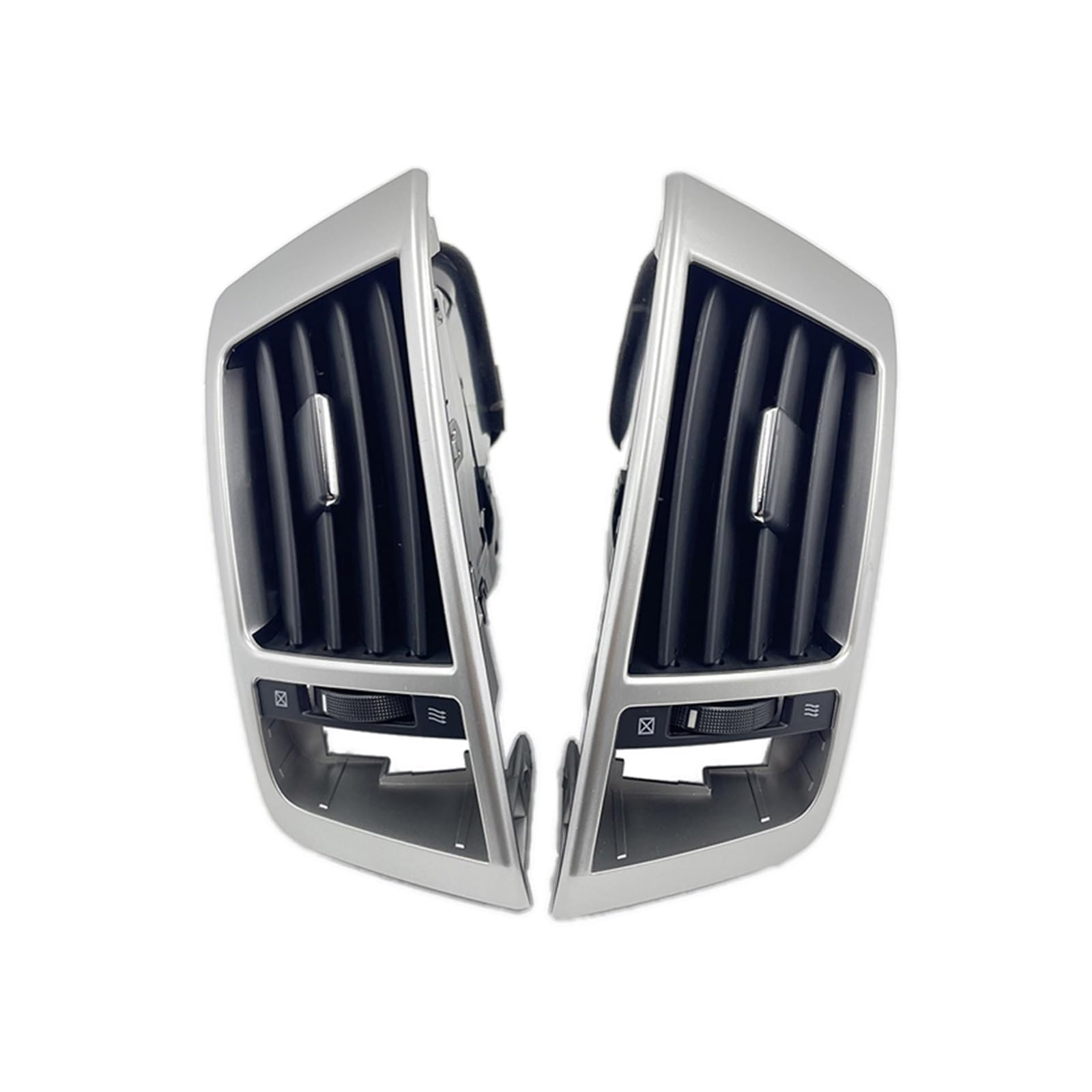 CQRBNE AC Lüftungsgitter Für Toyota Für Land Für Cruiser 200 LC200 2008 2009 2010-2015 Auto A/C Klimaanlage Outlet Air Fresh Grill Outlets Auto Lüftungsgitter(Middle Sliver) von CQRBNE