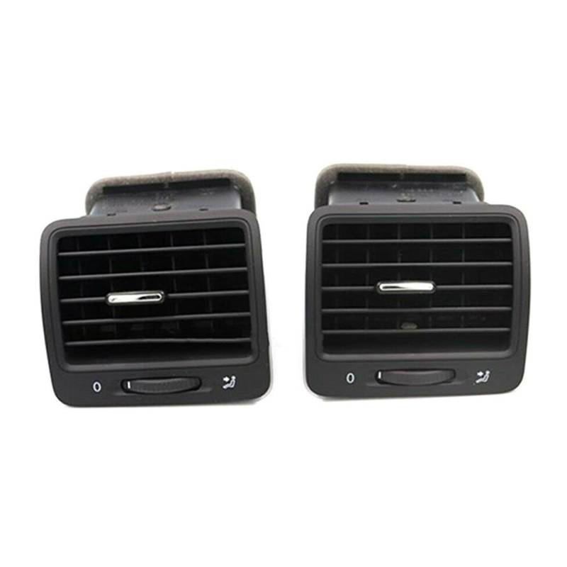 CQRBNE AC Lüftungsgitter Für VW Für Kaninchen 2006-2009 Armaturenbrett Air Outlet Vent Klimaanlage Outlet Klimaanlage 1K0819703 1K0819704 Auto Lüftungsgitter(Black L and R) von CQRBNE