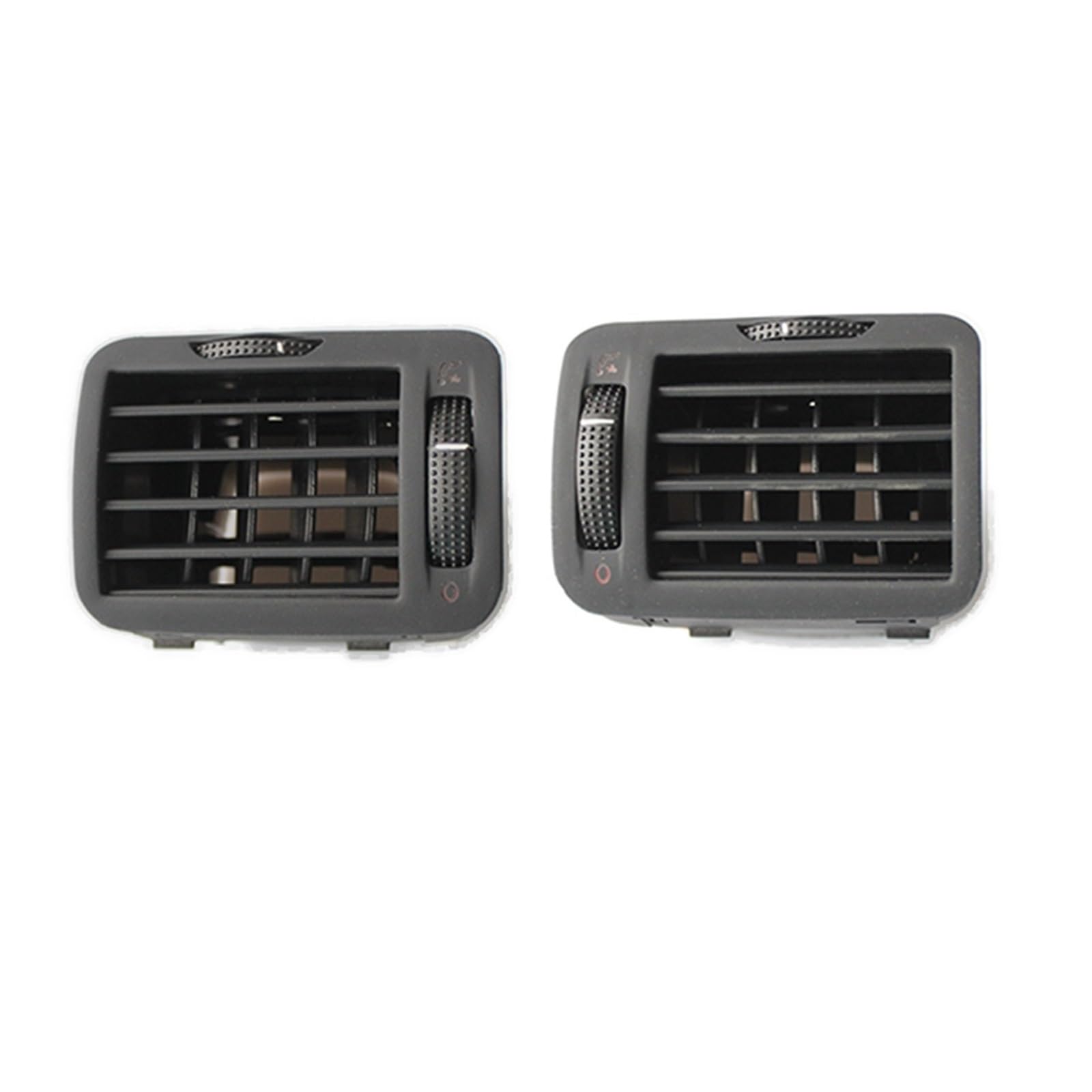CQRBNE AC Lüftungsgitter Für VW Für Passat 2000-2008 Und 2013 3B0819728, 3B0819704D,3B0819703D Zentrale Air Vent Outlet AC Heizung Dashboard Auto Lüftungsgitter(Left Right) von CQRBNE