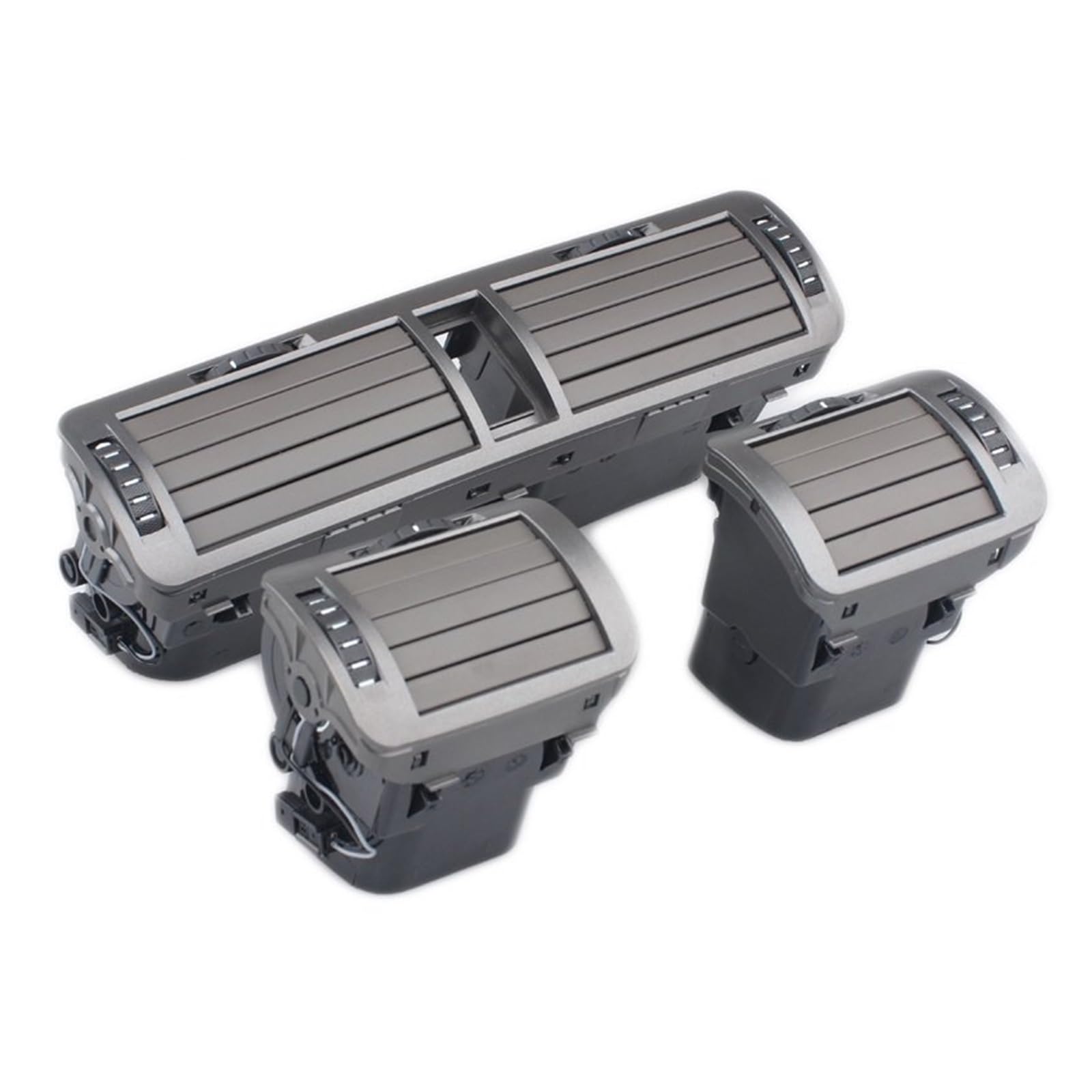 CQRBNE AC Lüftungsgitter Für VW Für Passat Für Tourer 1998 2000 3B0819728, 3B0819704D,3B0819703D Zentrale Air Vent Outlet AC Heizung Dashboard Auto Lüftungsgitter(A Set 3 Pieces B) von CQRBNE