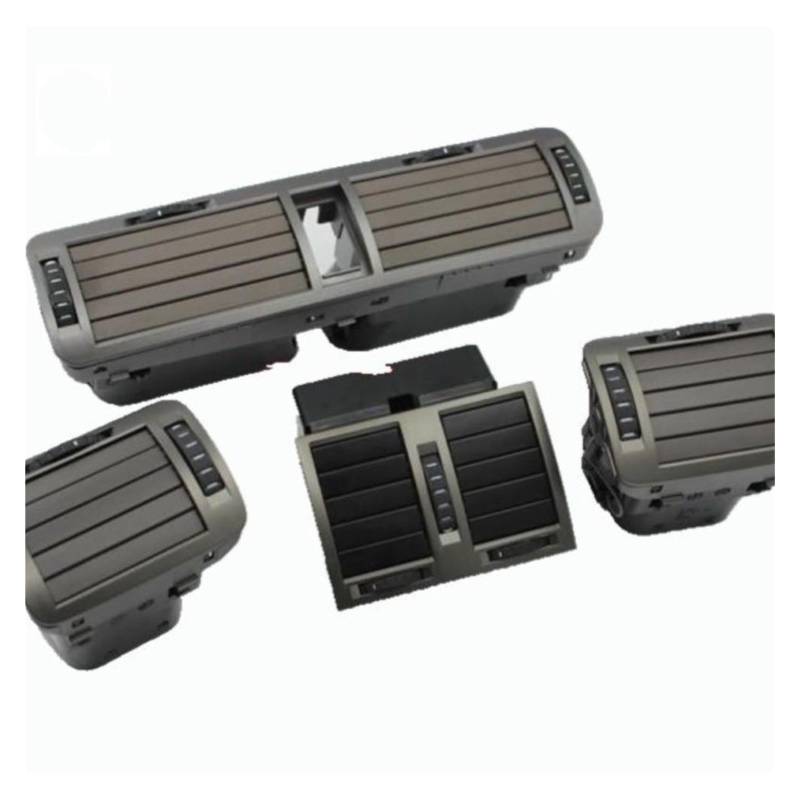 CQRBNE AC Lüftungsgitter Für VW Für Passat Für Tourer 1998 2000 3B0819728, 3B0819704D,3B0819703D Zentrale Air Vent Outlet AC Heizung Dashboard Auto Lüftungsgitter(A Set 4 Pieces B) von CQRBNE