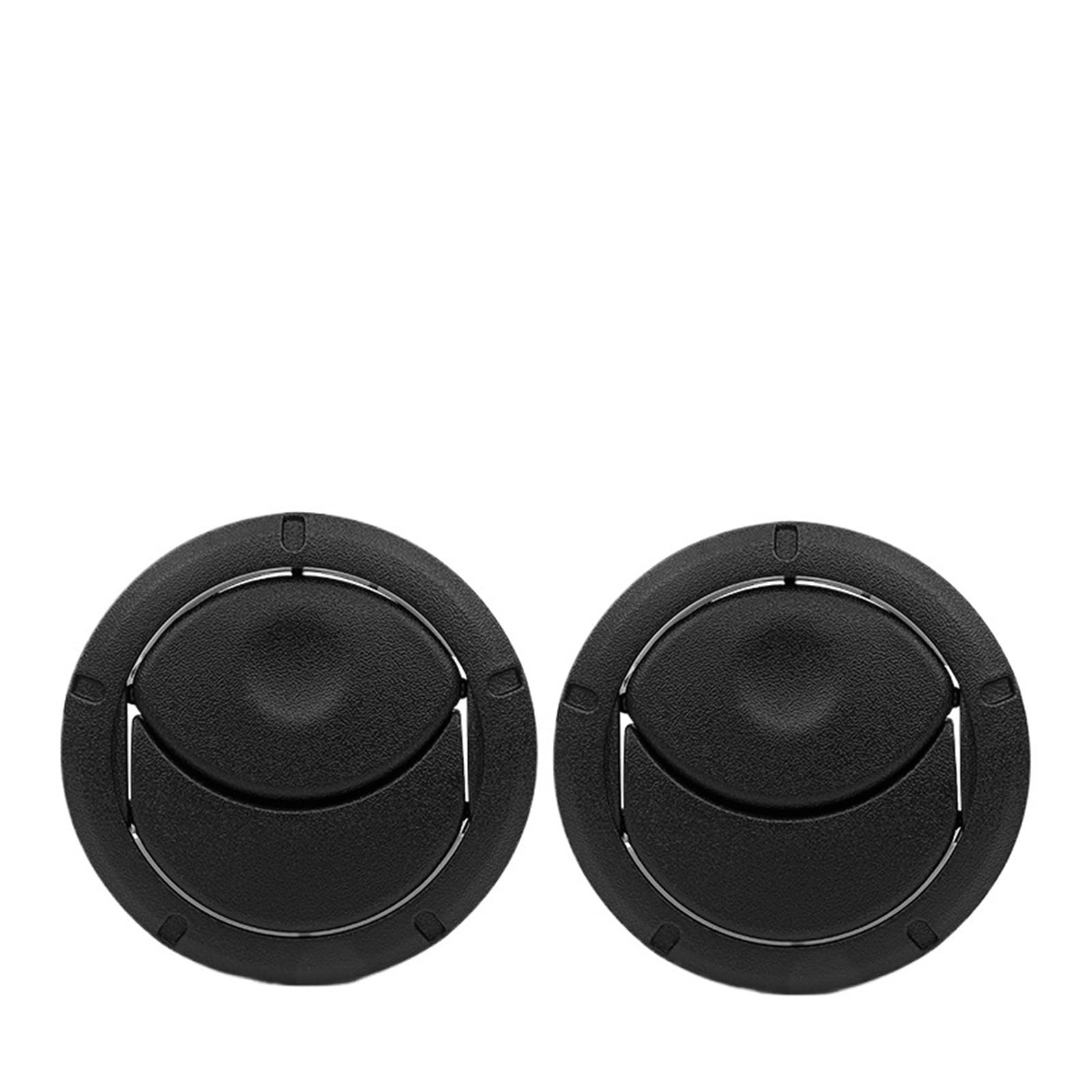 CQRBNE AC Lüftungsgitter Für Vauxhall Für Opel Für Movano B 2010-On 8200464605 1/2/4-teilige Auto-Klimaanlagen-Entlüftungsgitterabdeckung 8200212480 Auto Lüftungsgitter(2pieces Black) von CQRBNE