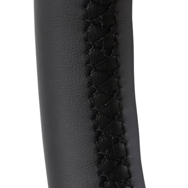 Lenkradhüllen Für VW Für Passat B5 1996-2005 Für Golf 4 1998-2004 Autolenkradabdeckung Kunstleder Roter Marker Lenkradbezüge(Black Thread) von CQRBNE
