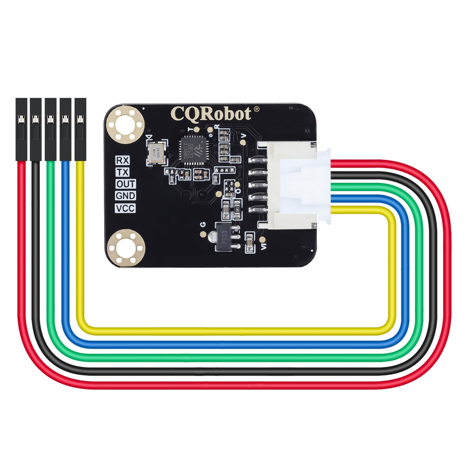 CQRobot 5,8 GHz Mikrowellen-Bewegungssensor mit Doppler-Effekt, kompatibel mit Arduino und Raspberry Pi Board. für Industrie, Transport, Landwirtschaft, Smart Home, Sicherheitsüberwachung. CQRobot 5,8 GHz Mikrowellen-Bewegungssensor mit Doppler-Effekt, kompatibel mit Arduino und Raspberry Pi Board. für Industrie, Transport, Landwirtschaft, Smart Home, Sicherheitsüberwachung. von CQRobot