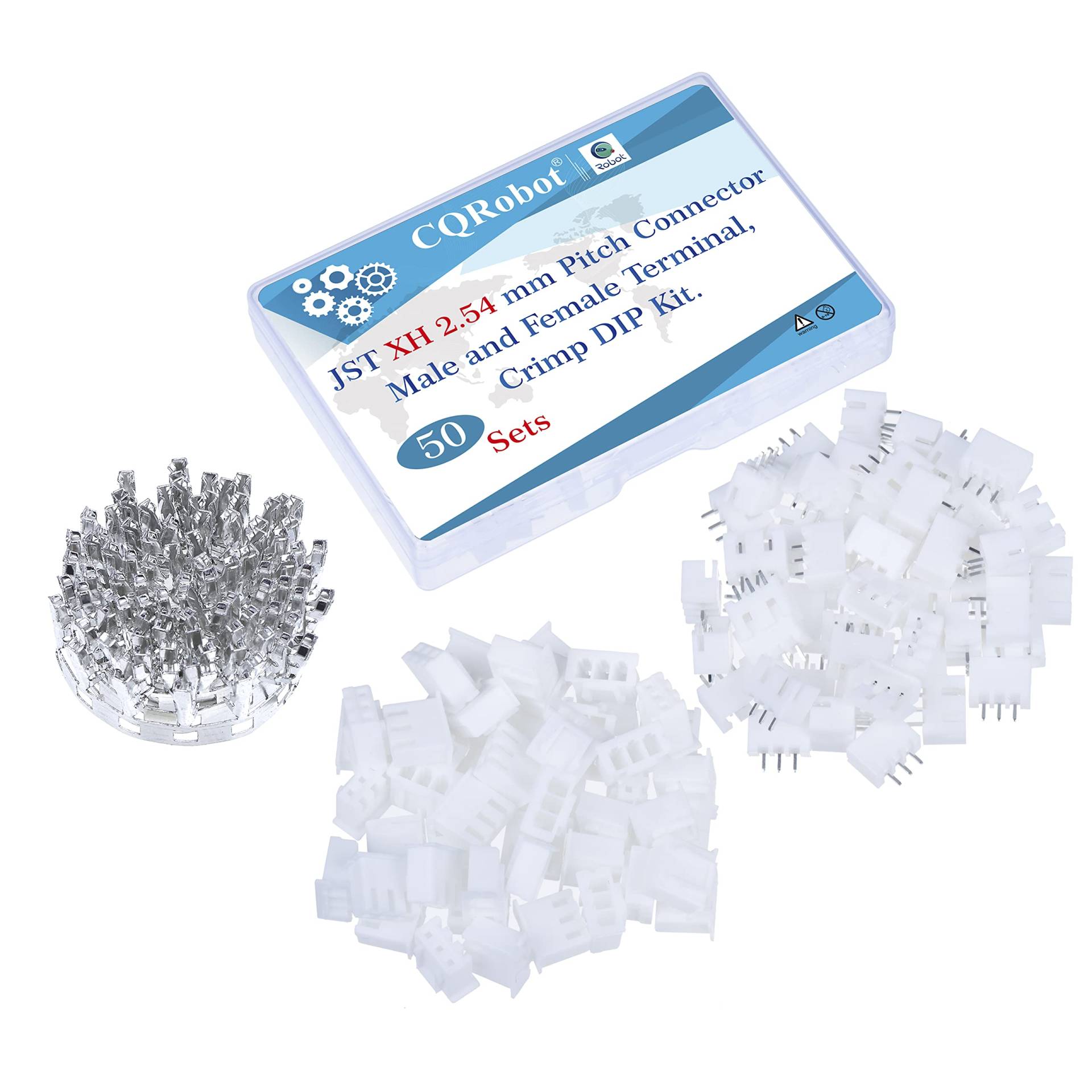 CQRobot JST XH 2,54 mm Tonhöhe 3-Polige Elektronischer Steckverbinder IC Männlich Stecker, Weiblich Buchsengehäuse und T-Crimp-Klemme. 50 Sätze / 250 Teile Kabel-Platine-Adapterkabelbaugruppe. CQRobot JST XH 2,54 mm Tonhöhe 3-Polige Elektronischer Steckverbinder IC Männlich Stecker, Weiblich Buchsengehäuse und T-Crimp-Klemme. 50 Sätze / 250 Teile Kabel-Platine-Adapterkabelbaugruppe. von CQRobot