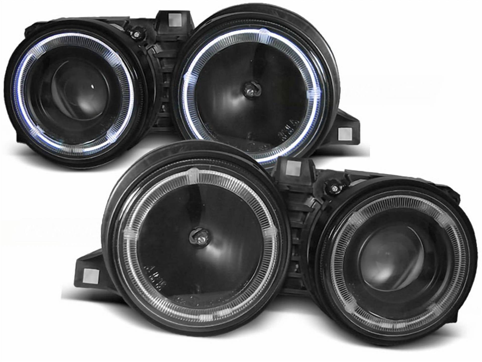 Angel Eyes Scheinwerfer Set in schwarz für BMW E30 11.82-06.1994 Angel Eyes Scheinwerfer Set in schwarz für BMW E30 11.82-06.1994 von CR-Lights