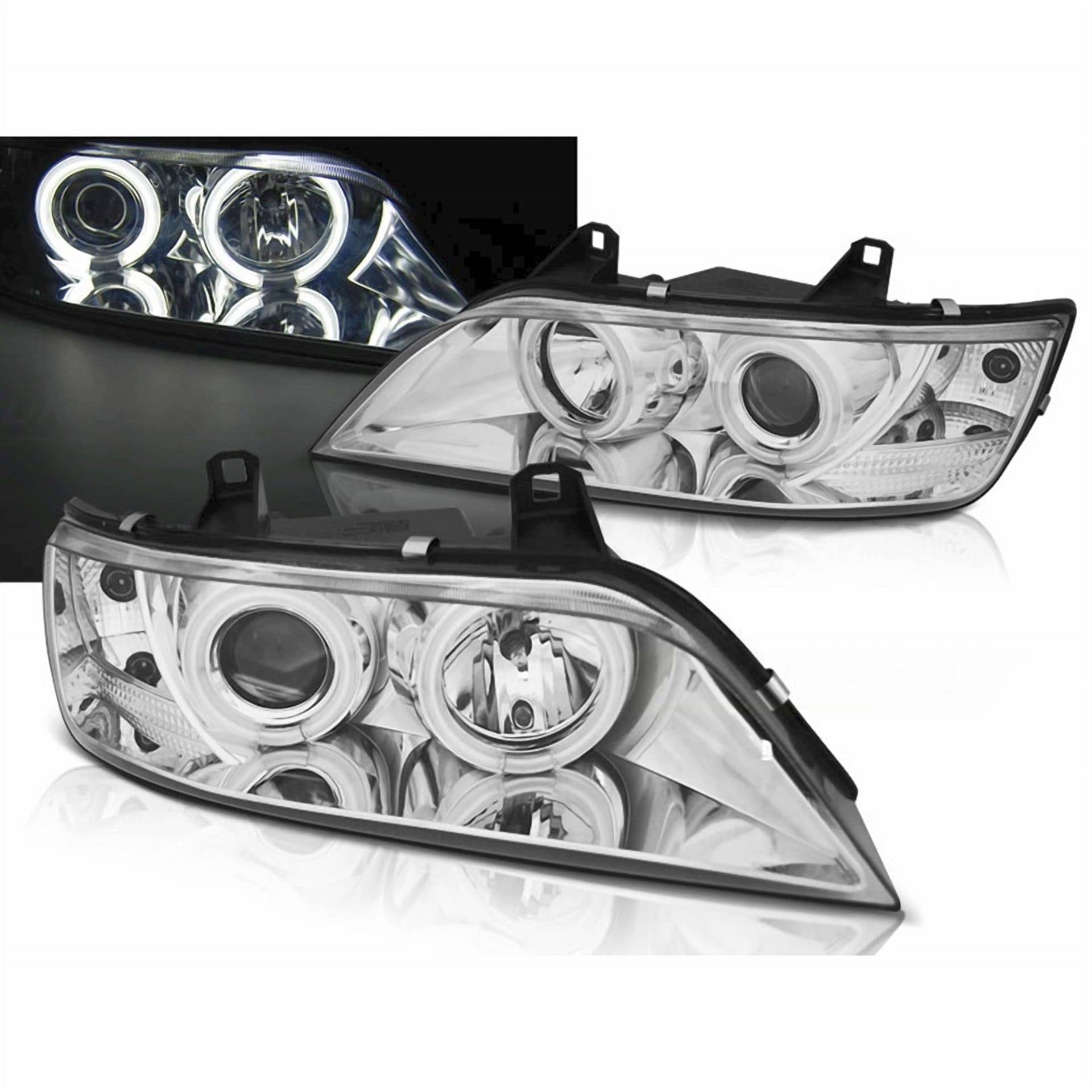 CCFL Angel Eyes Scheinwerfer Set chrom für BMW Z3 01.96-02 CCFL Angel Eyes Scheinwerfer Set chrom für BMW Z3 01.96-02 von CR-Lights