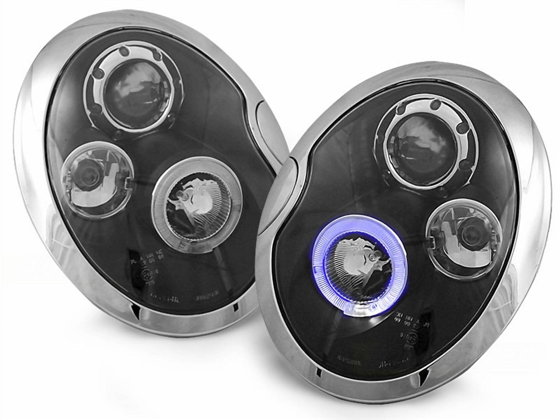 CR-Lights Angel Eyes Scheinwerfer für Mini One Cooper Cooper S 2001-2004 - schwarz CR-Lights Angel Eyes Scheinwerfer für Mini One Cooper Cooper S 2001-2004 - schwarz von CR-Lights