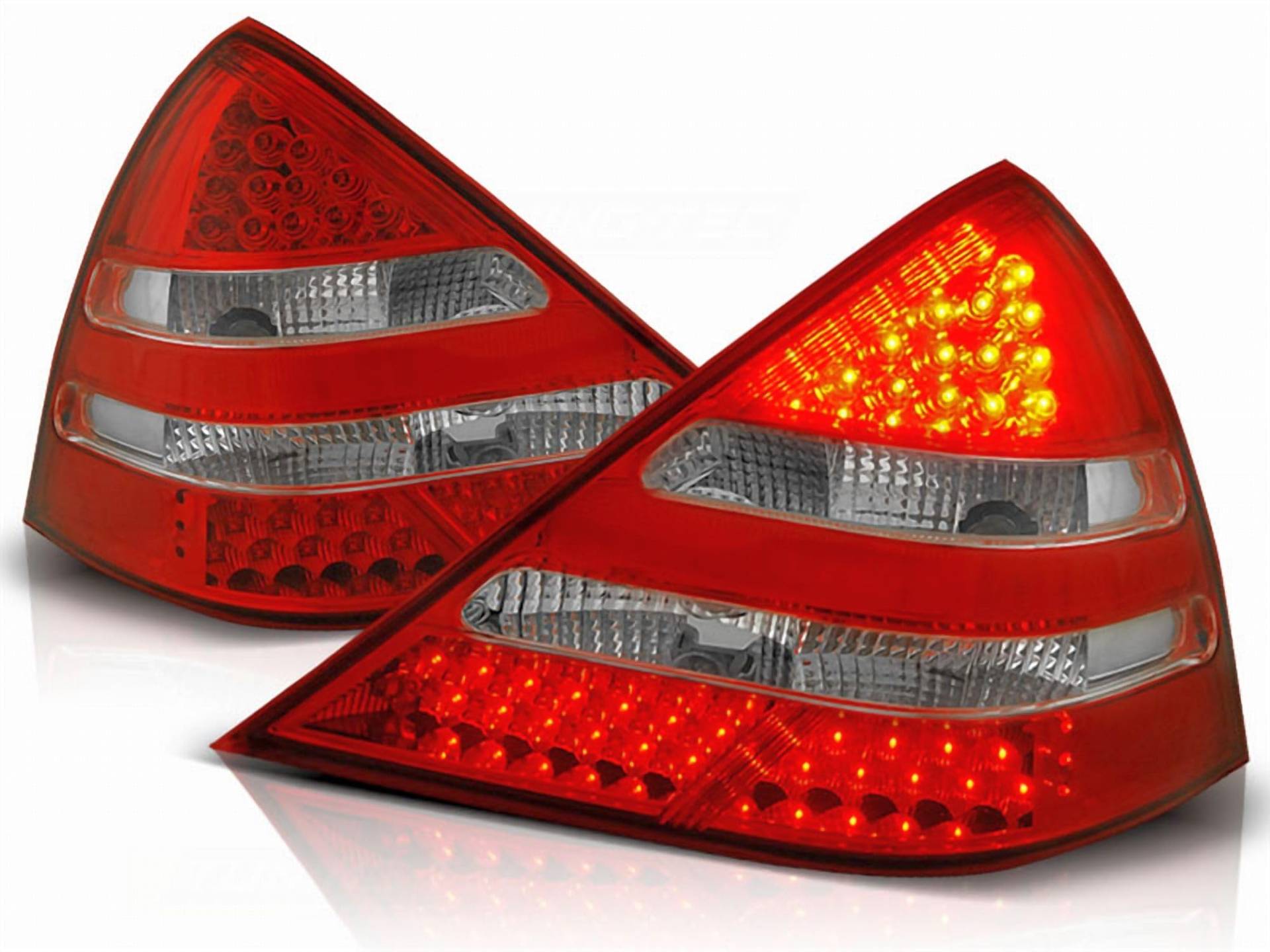 CR-Lights Für Mercedes SLK R170 LED Rückleuchten in rot 04.1996-2004 von CR-Lights