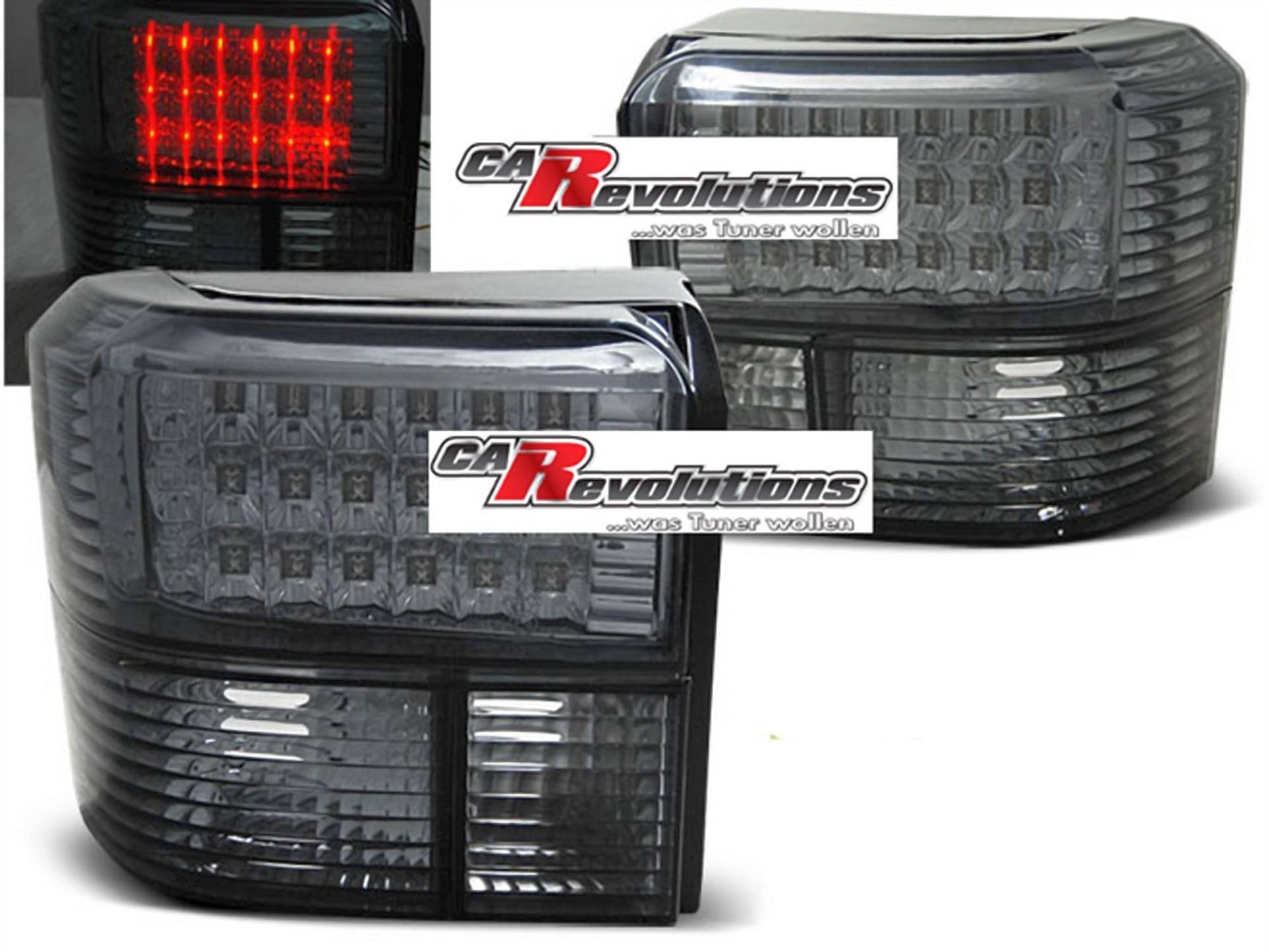 CR-Lights LED Rückleuchten Set in smoke für VW T4 Bus Transporter 1990-2003 CR-Lights LED Rückleuchten Set in smoke für VW T4 Bus Transporter 1990-2003 von CR-Lights