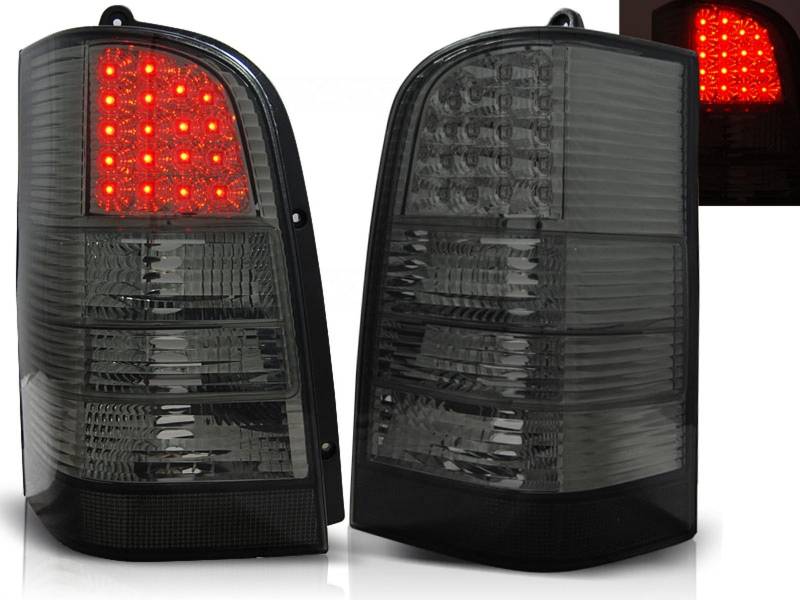 CR-Lights LED Rückleuchten in rauchglas für Mercedes Vito V-Klasse W638 1996-2003 von CR-Lights