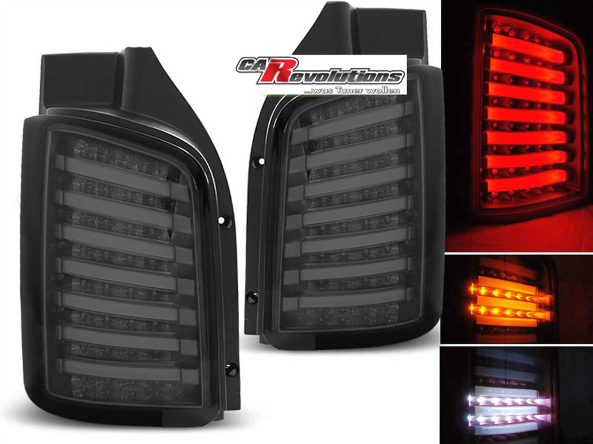 CR-Lights LED Rückleuchten in smoke Transporter für VW T5 + T5 GP 2003-2015 CR-Lights LED Rückleuchten in smoke Transporter für VW T5 + T5 GP 2003-2015 von CR-Lights