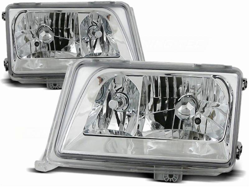 CR-Lights Scheinwerfer Set in chrom für Mercedes W124 E-Klasse 05.1993-06.1995 von CR-Lights