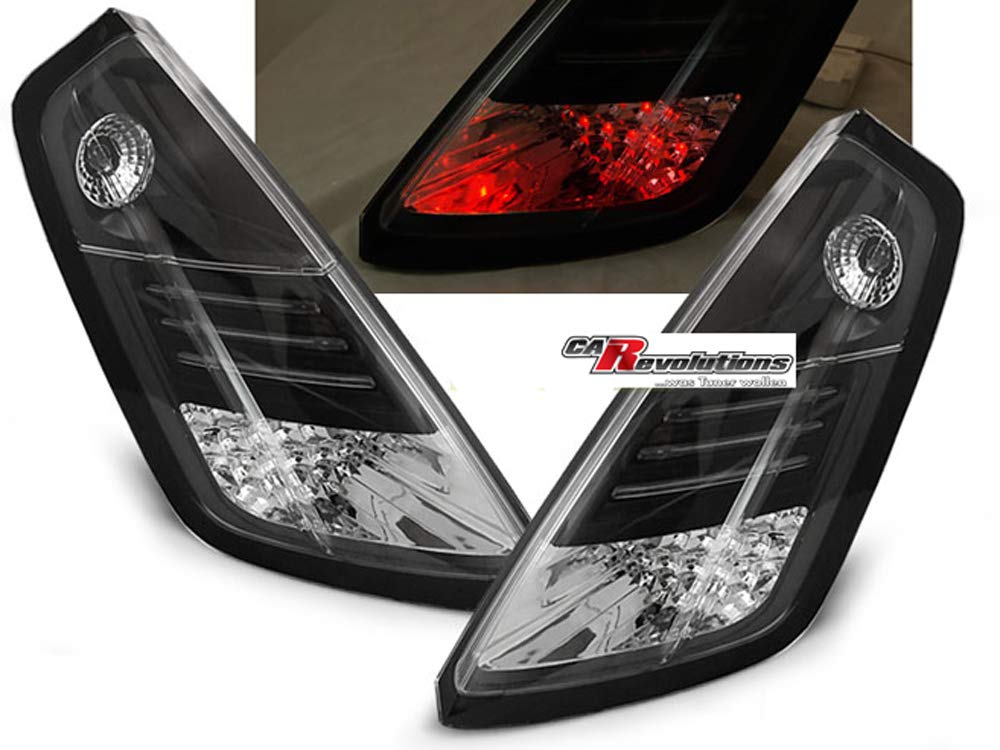 CR-Lights LED Rückleuchten Set für Fiat Grande Punto 09.2005-2009 in schwarz von CR-Lights