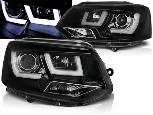 CR-Lights Led Tagfahrlicht Light Tube Scheinwerfer Set in schwarz für VW T5 GP 2010-2015 CR-Lights Led Tagfahrlicht Light Tube Scheinwerfer Set in schwarz für VW T5 GP 2010-2015 von CR-Lights
