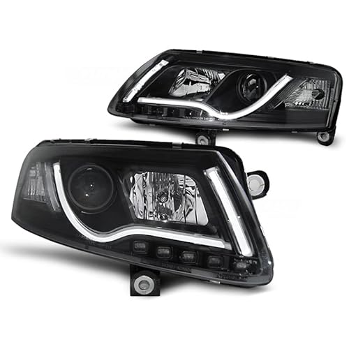 LED Light Tube Tagfahrlicht Scheinwerfer in schwarz für Audi A6 C6 4F 04.2004-2008 LED Light Tube Tagfahrlicht Scheinwerfer in schwarz für Audi A6 C6 4F 04.2004-2008 von CR-Lights