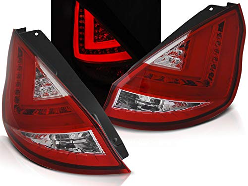 LED Ligtbar Rückleuchten in rot für Ford Fiesta MK7 2008-2012 von CR-Lights