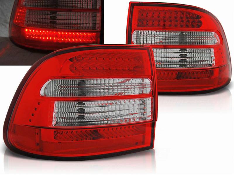 LED Rückleuchten Set für Porsche Cayenne 2002-2006 in rot von CR-Lights