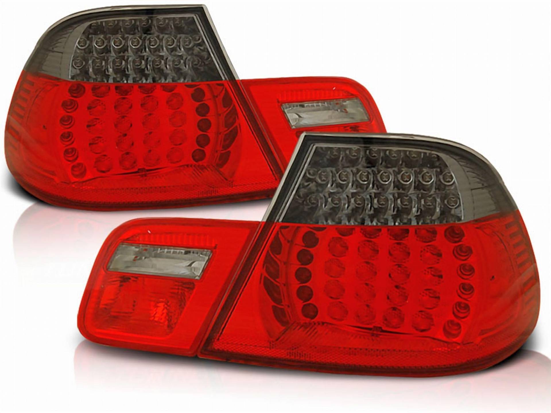 LED Rückleuchten Set rot matt für BMW E46 04.1999-03.2003 CABRIO von CR-Lights